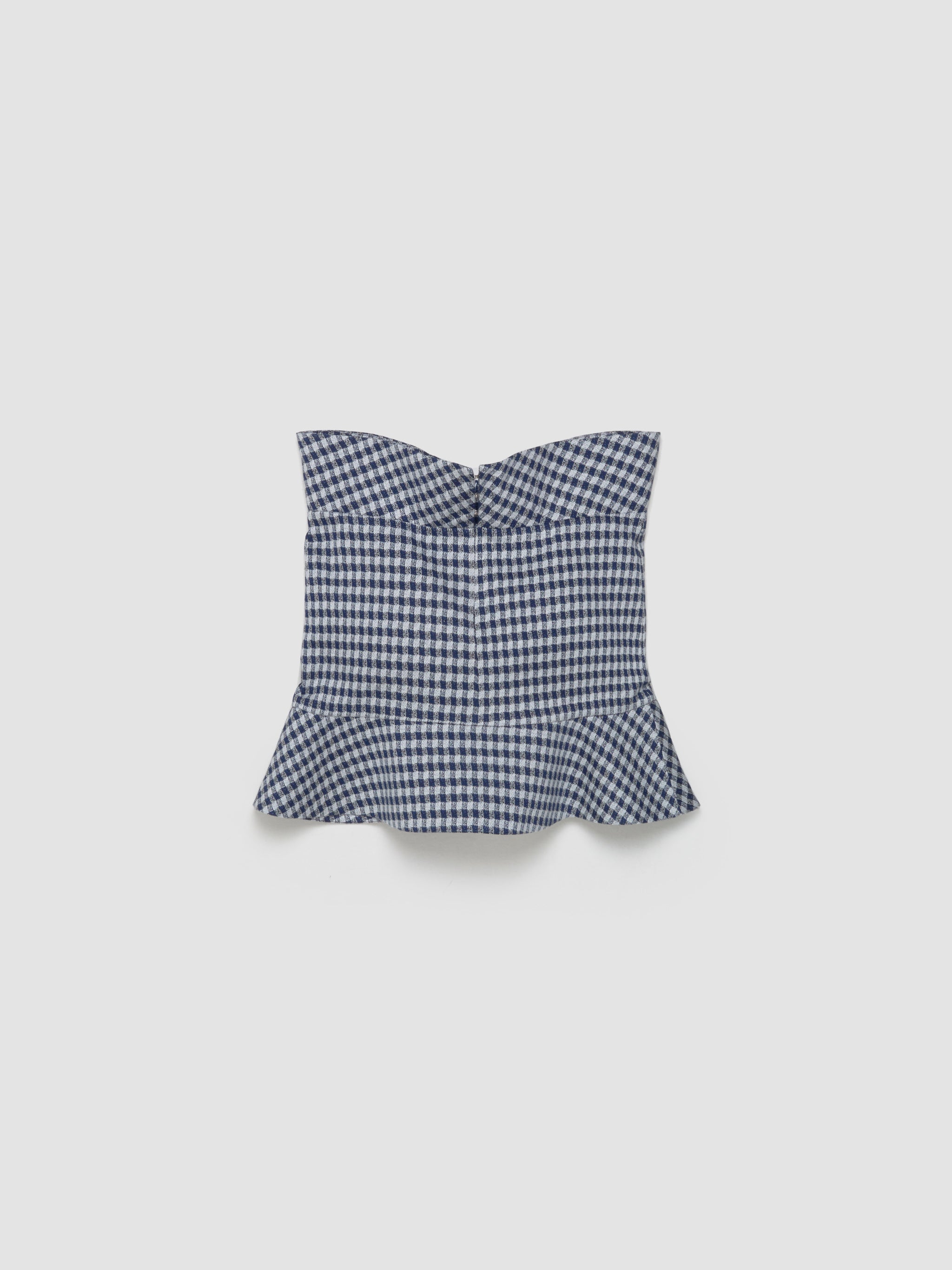 Mahira Flounce Skirt in Blue