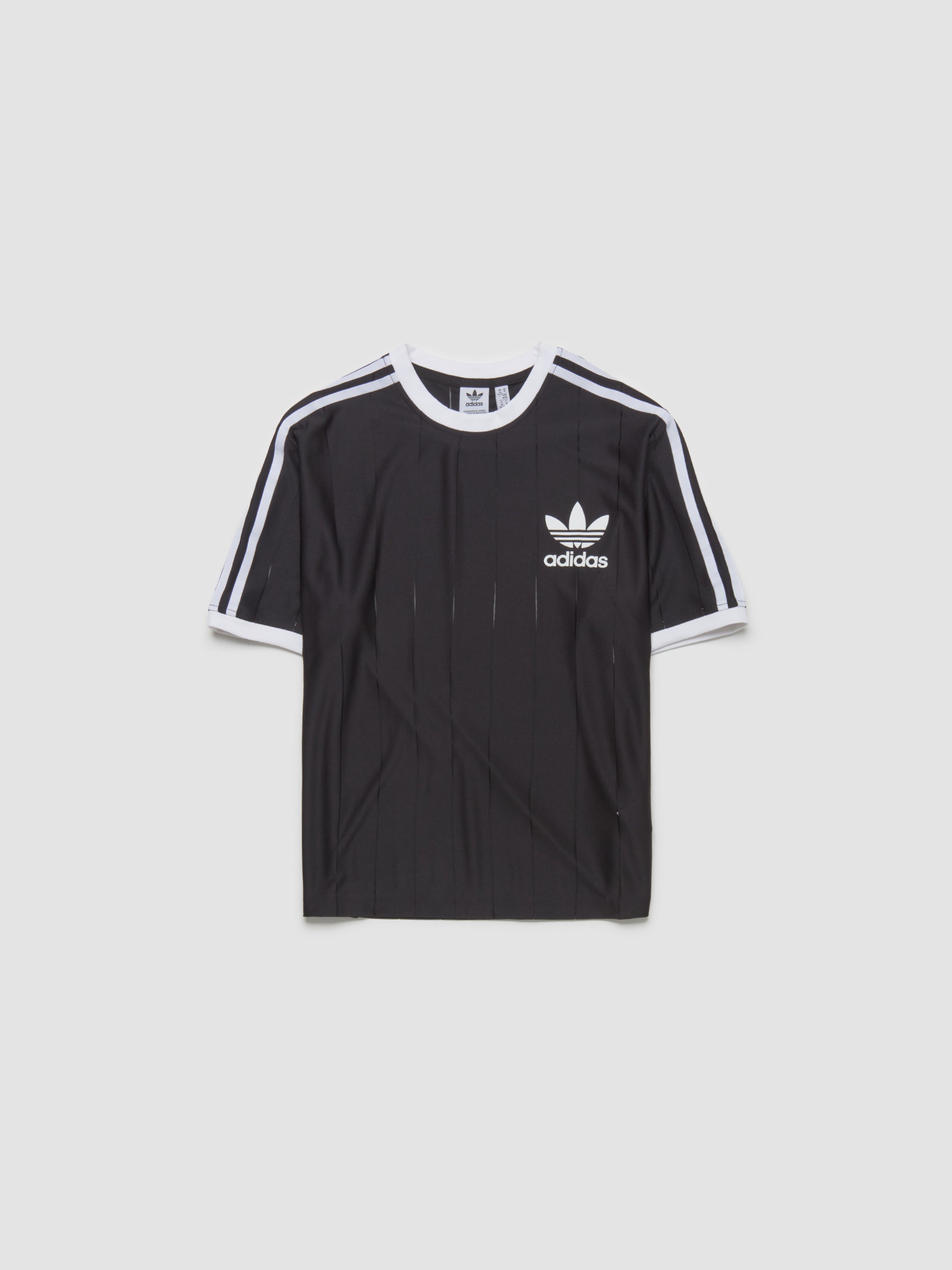 Adidas 3-Stripes Pinstripe T-Shirt in Black IX5505 – Voo Store