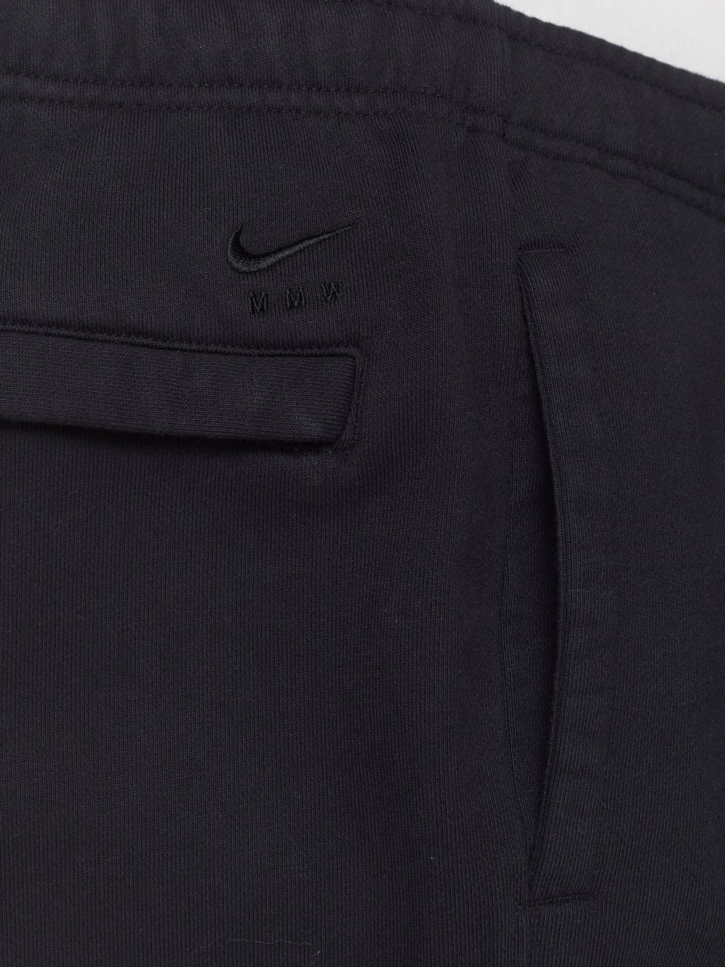 x MMW Fleece Pants in Black