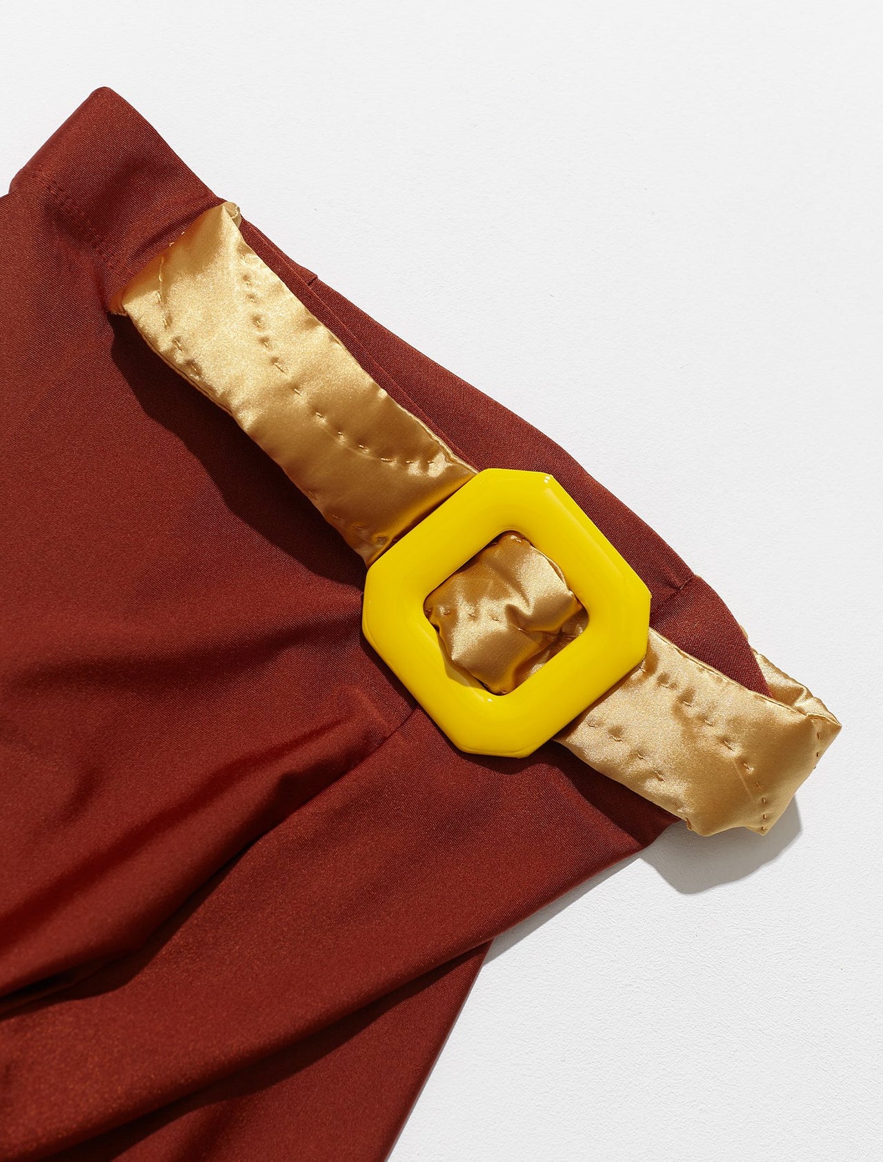 Yorgan Biker Tights in Terracotta