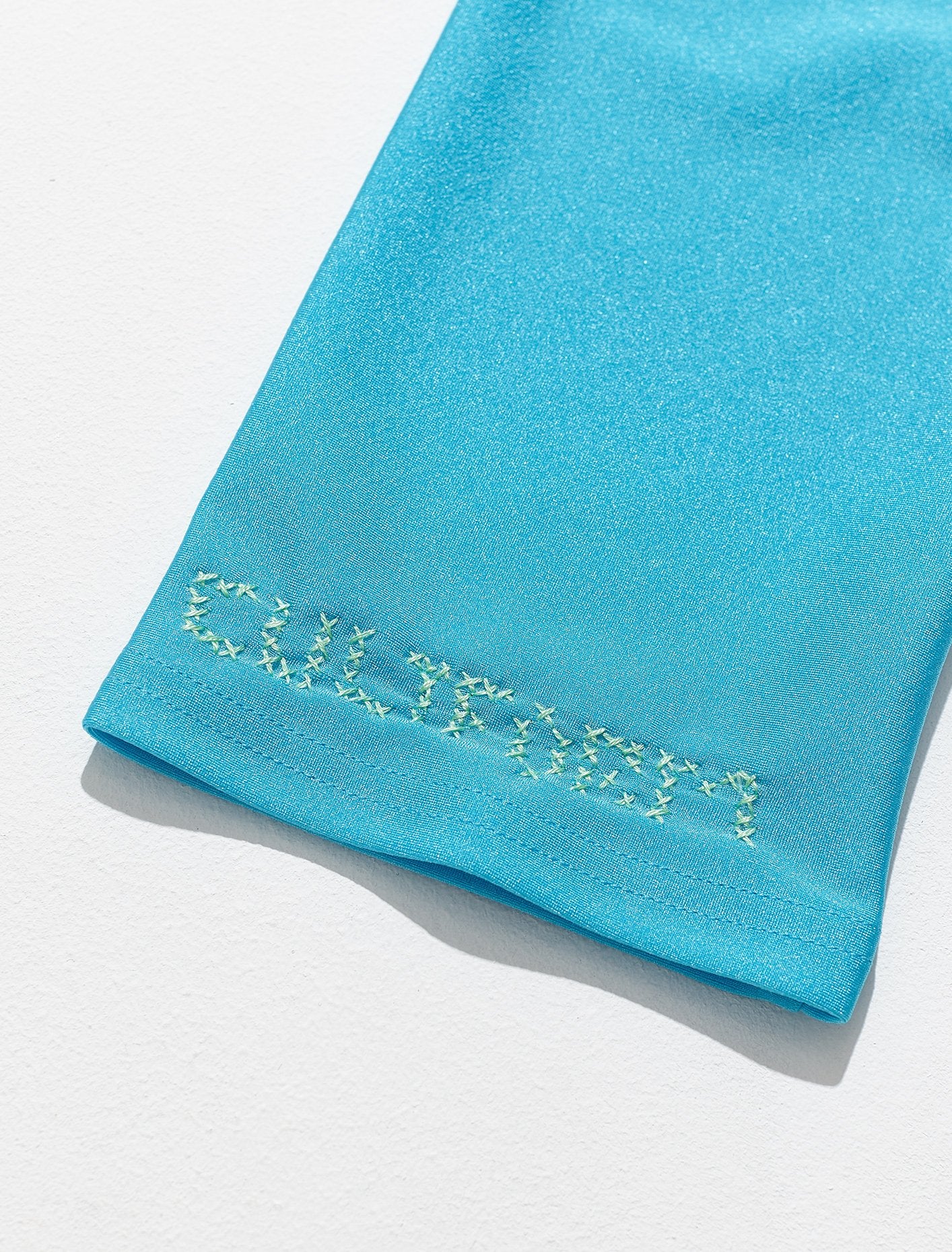 Yorgan Midi Tights in Blue