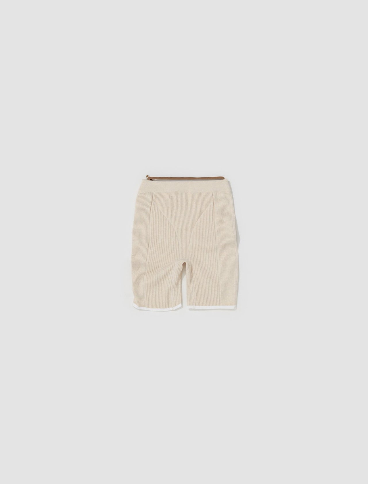 x Jacquemus Shorts in Pearl White