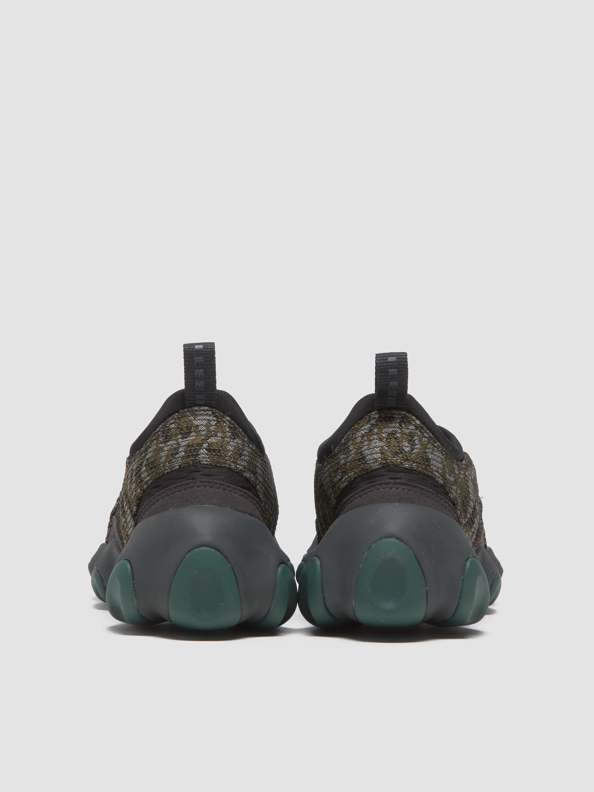 Jacquard Flesh Sandal in Camo & Black