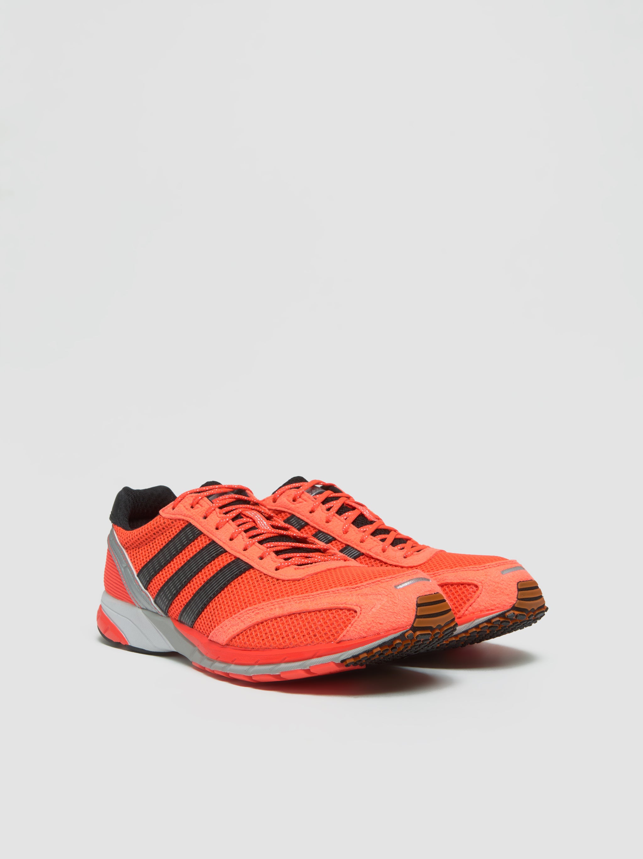Adizero Adios OG Sneaker in Solar Red & White