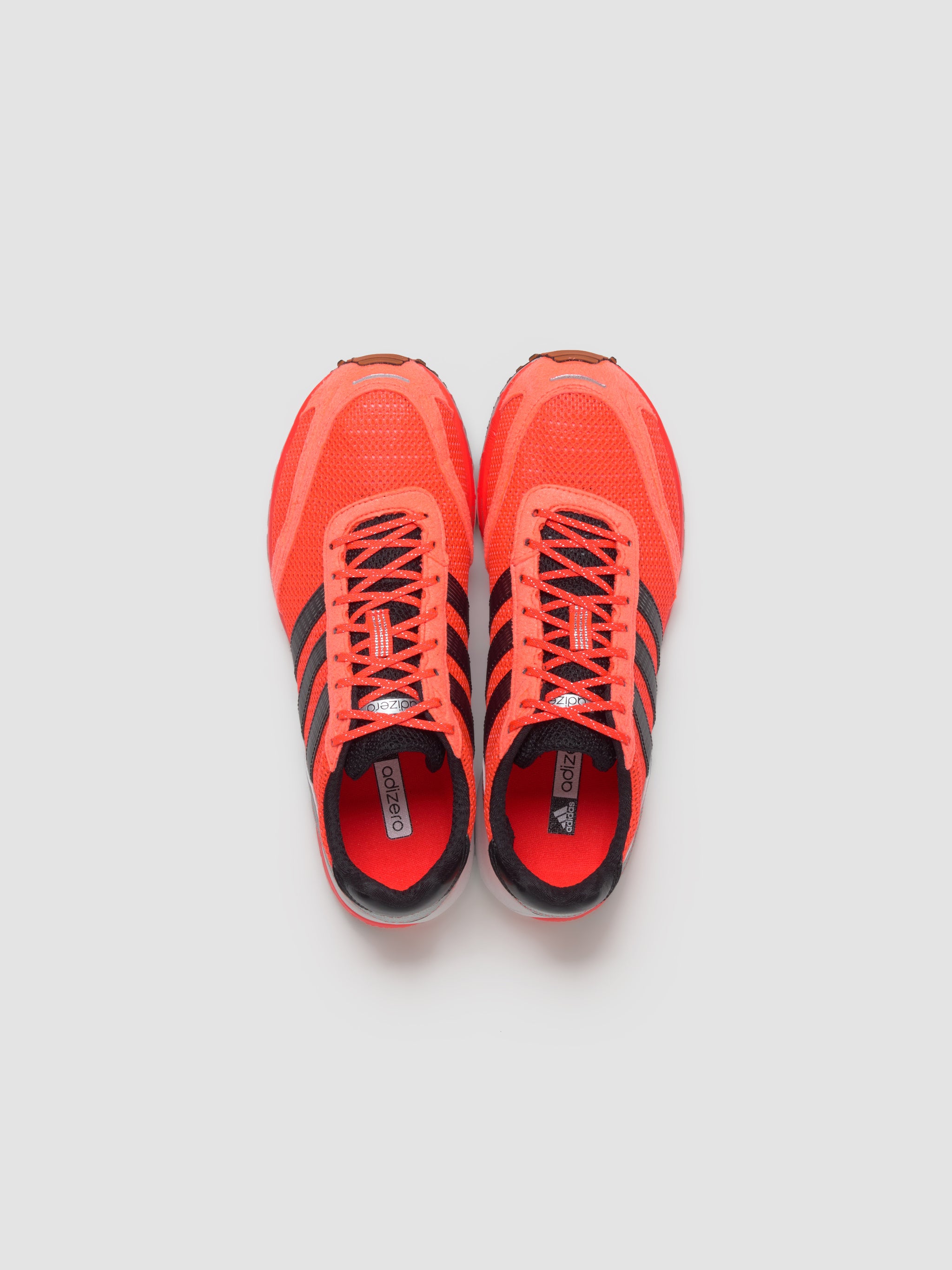 Adizero Adios OG Sneaker in Solar Red & White