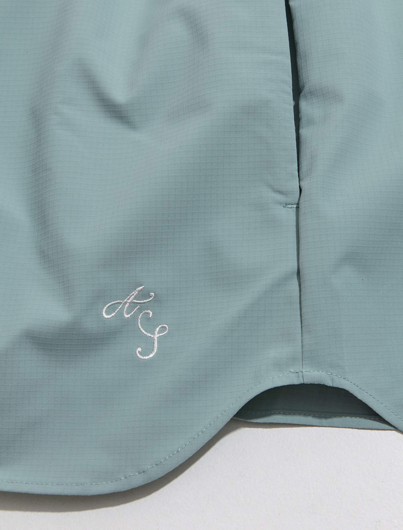 Ripstop Swim Shorts in Pale Jade