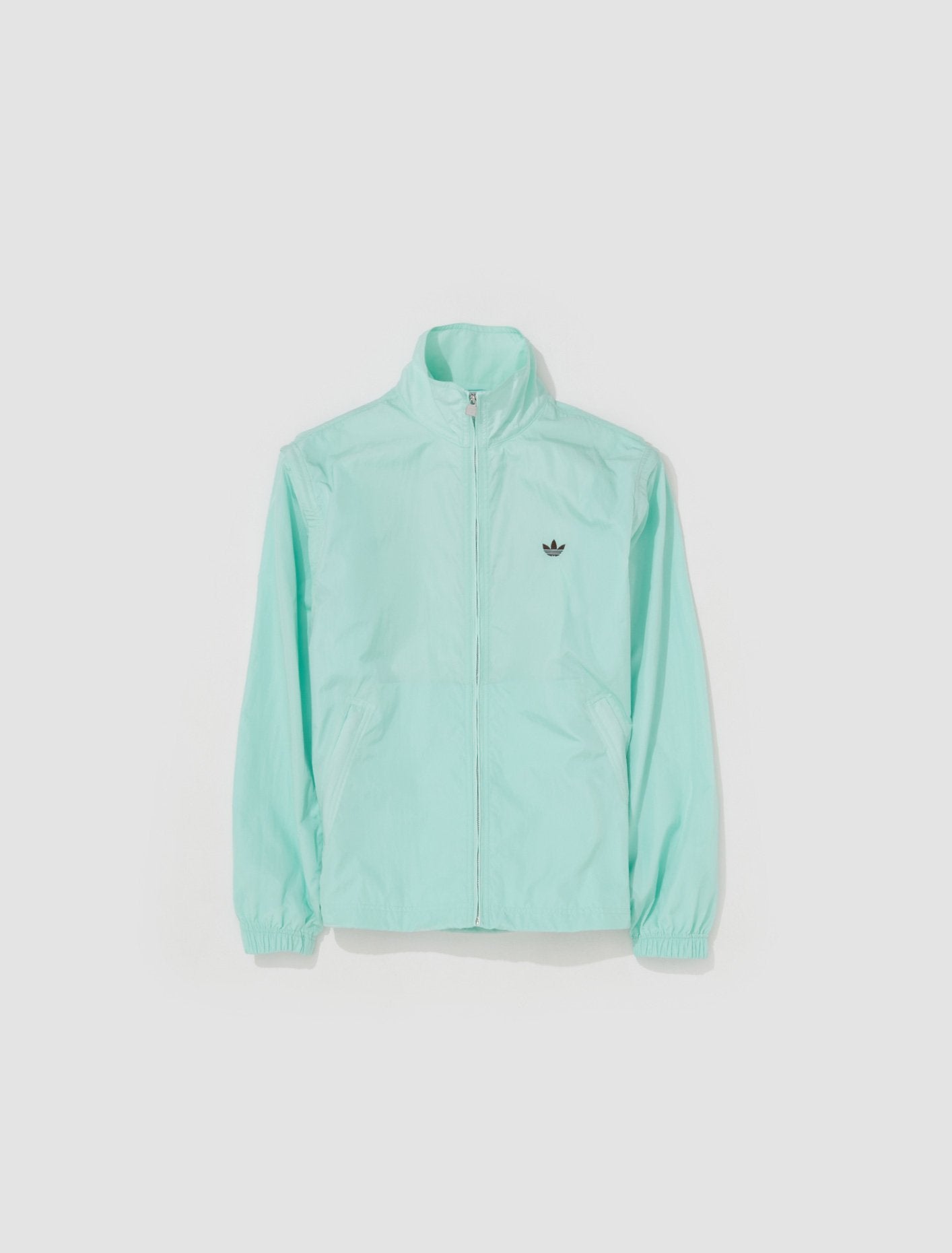 x Wales Bonner Nylon Anorak in Clear Mint