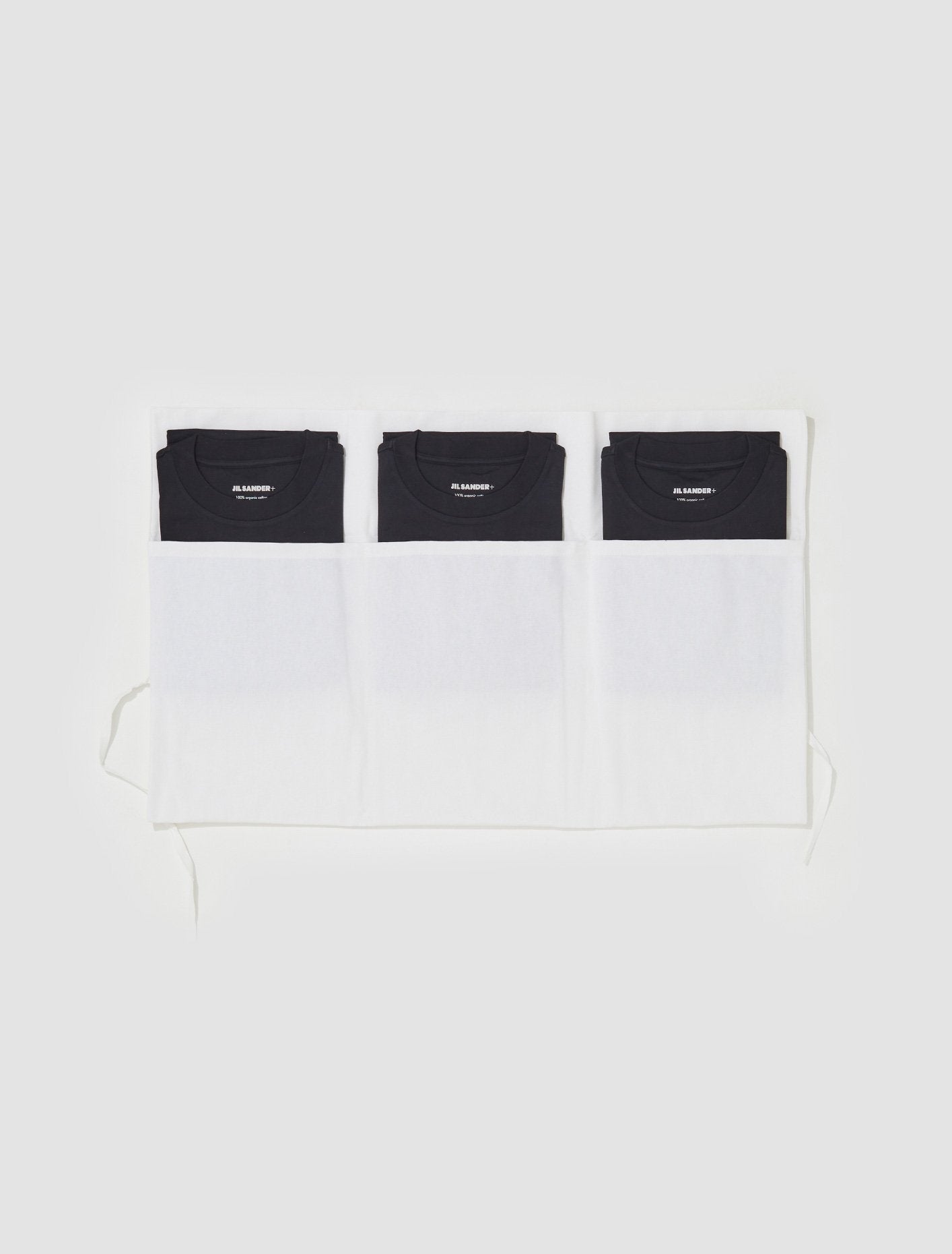 Men's Long Sleeved T-Shirt 3 Pack in Black
