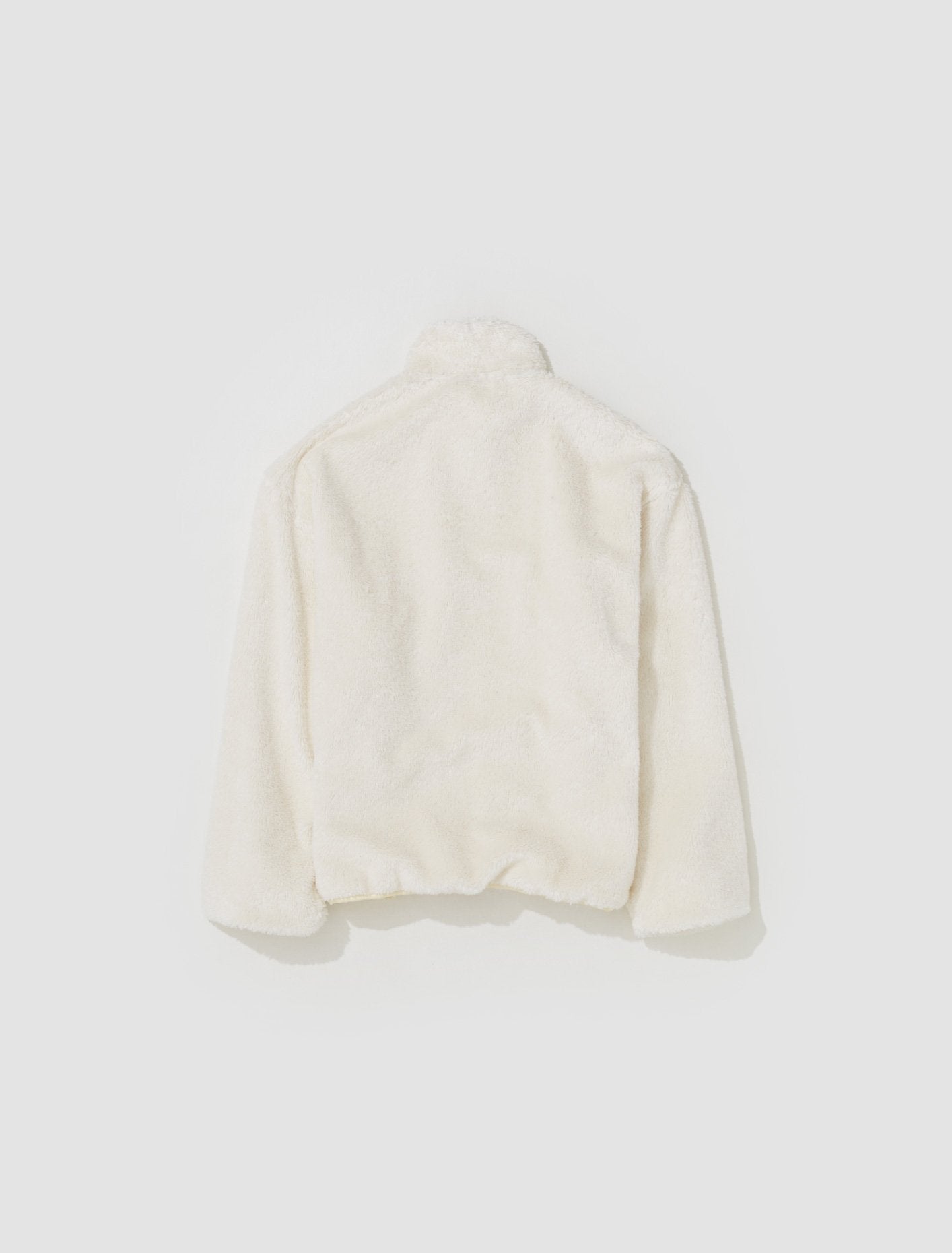 Zip-up Jacket in Coconut