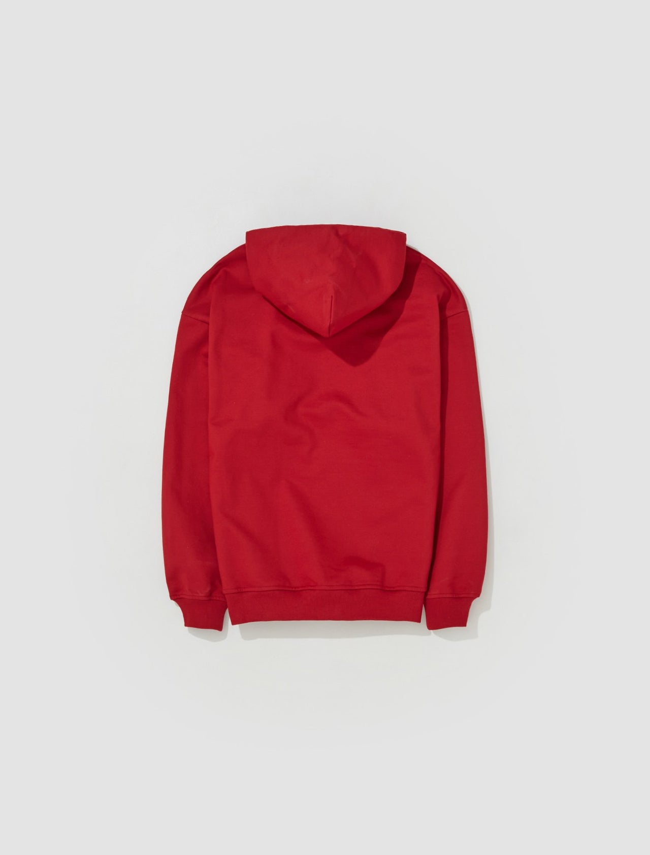 Logo Hoodie in Dark Red