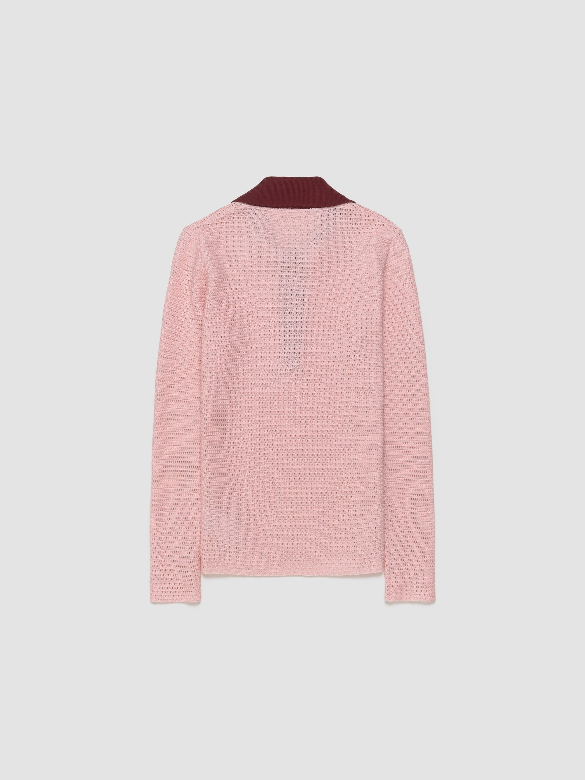 Polo Neck Longsleeve Jumper in Confetti