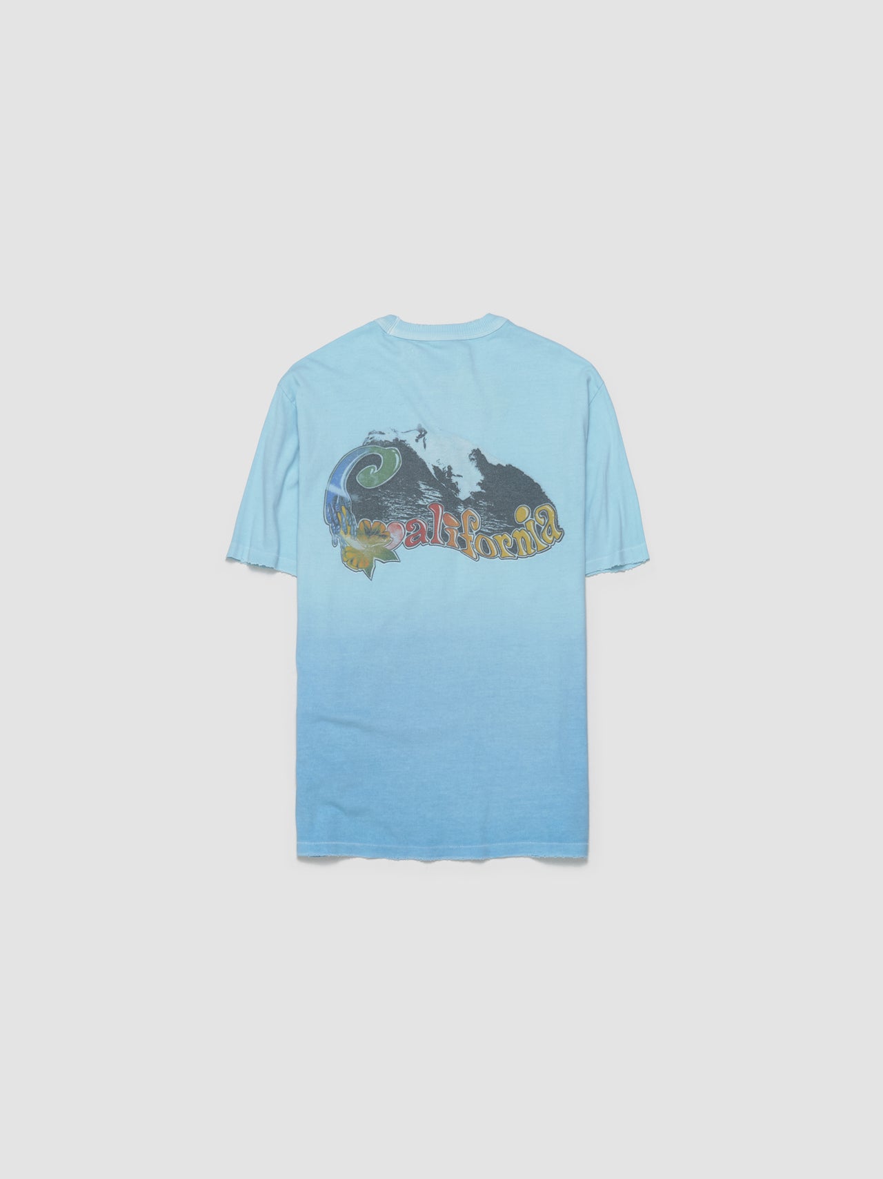California Wave T-Shirt in Blue