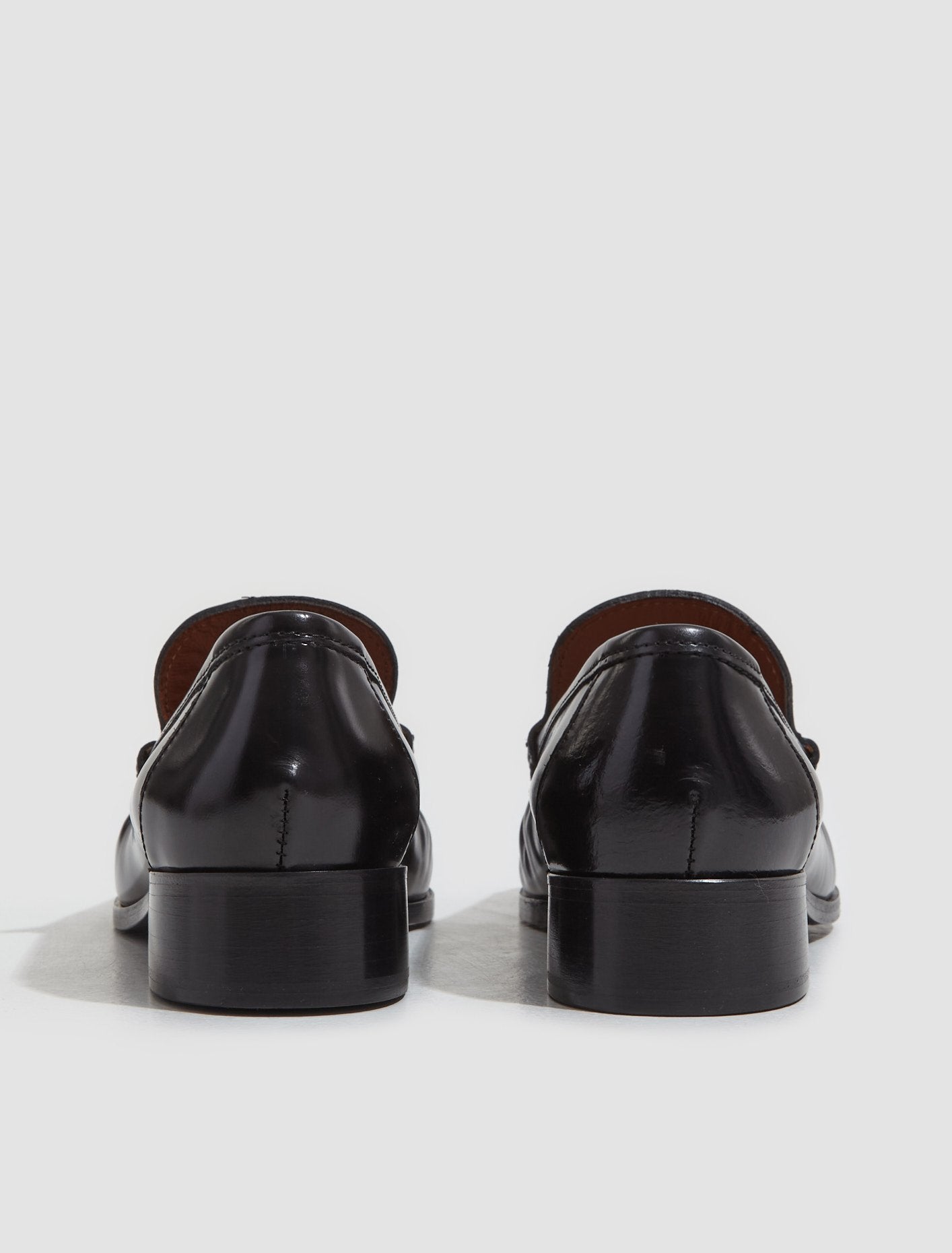 Leather Loafers in Black