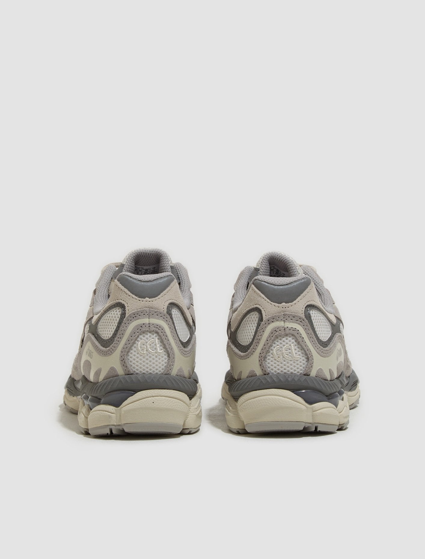 GEL-NYC Sneaker in Cream & Oyster Grey