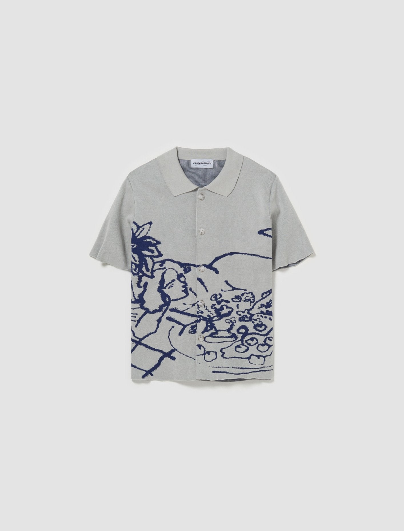 Tits Time Shirt in Grey