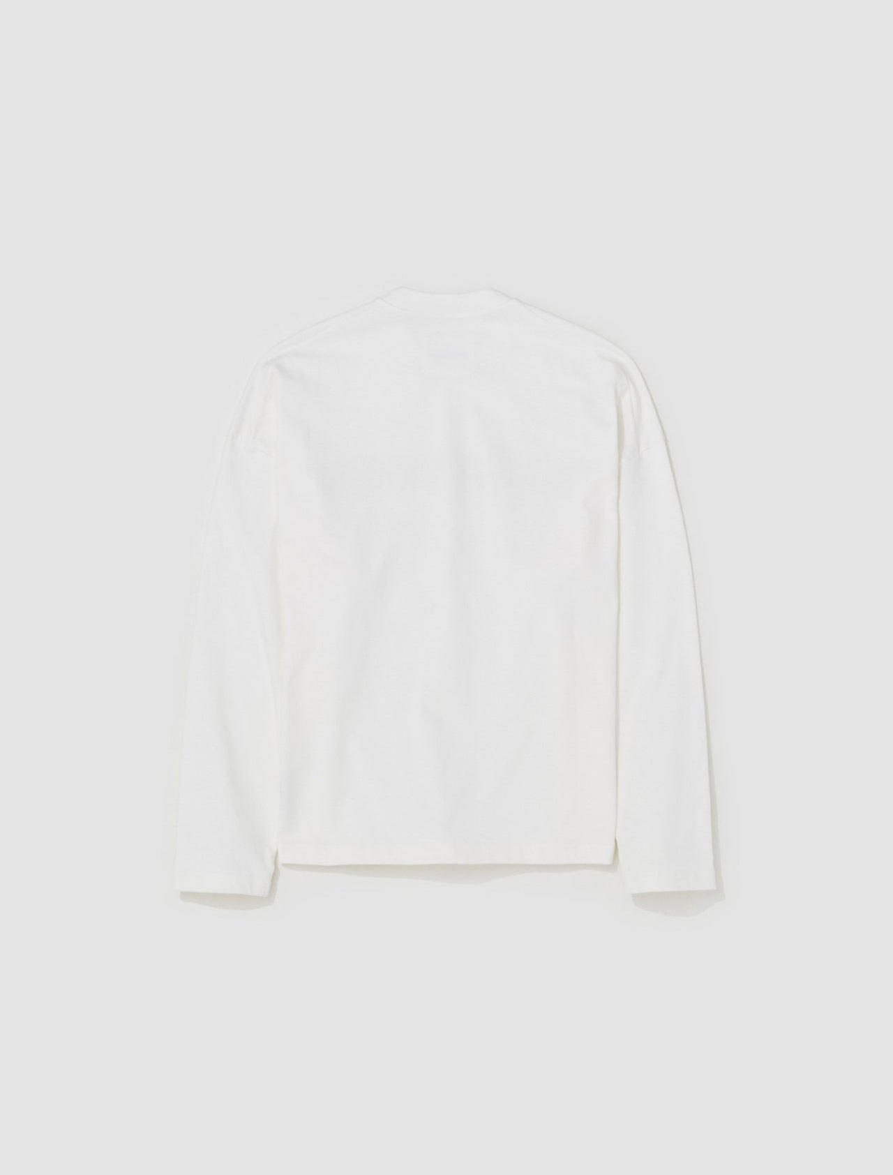 Long Sleeved T-Shirt in Porcelain