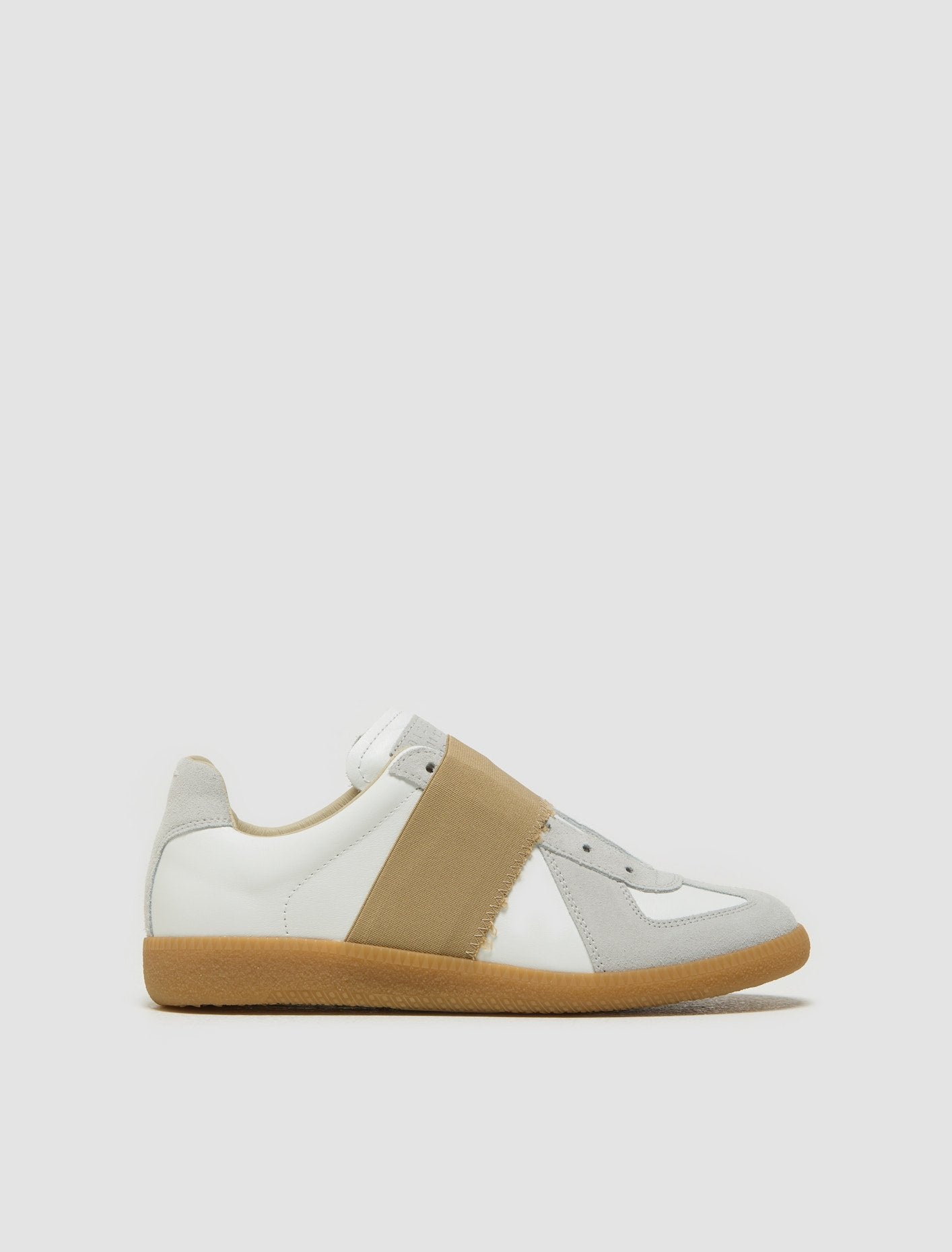 Maison Margiela Replica Elastic Band Sneaker in White