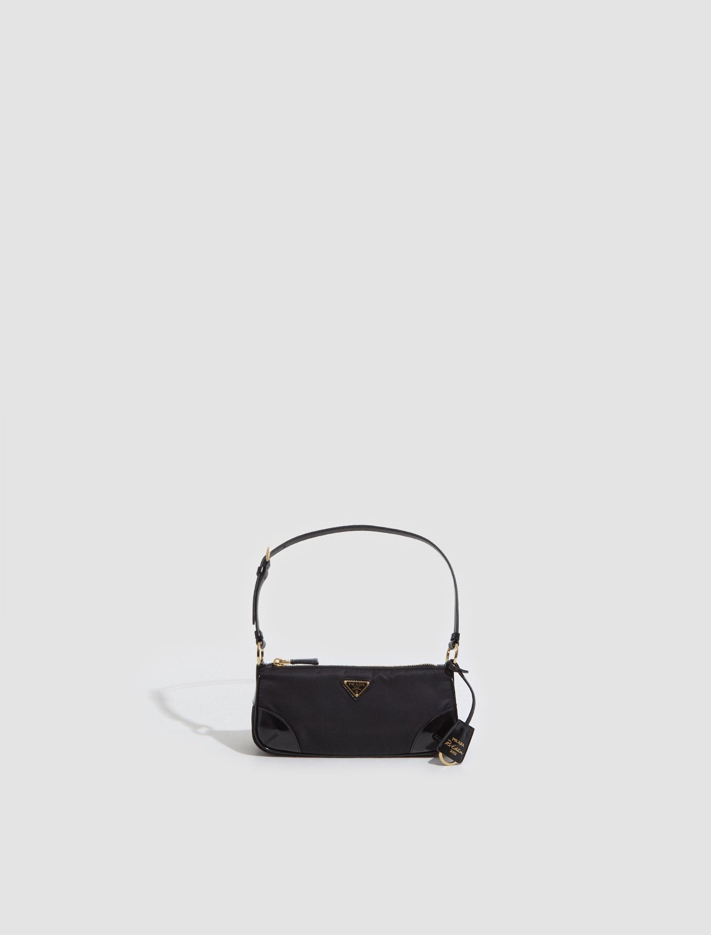 Prada Re-Edition 2002 Re-Nylon and Brushed Leather Shoulder Bag