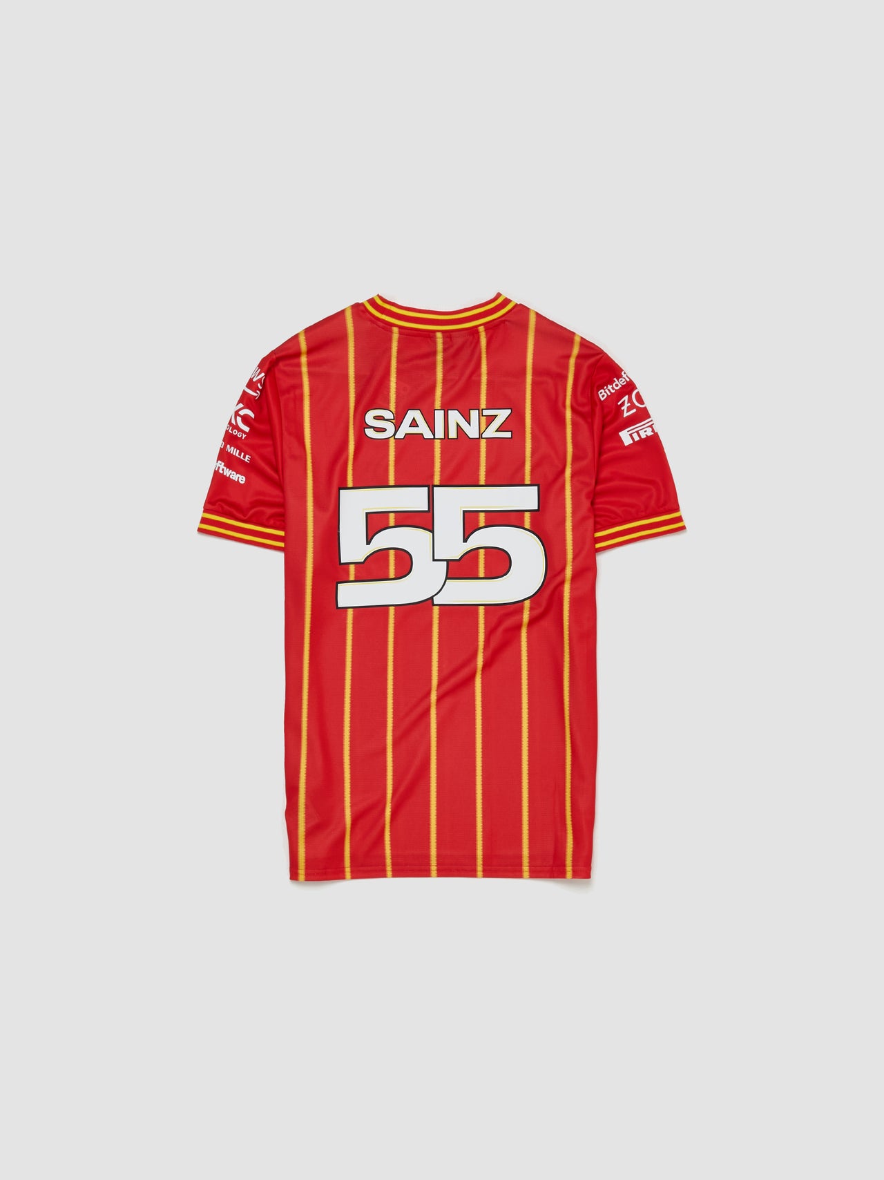x SF Team ‘Sainz’ Soccer Jersey in Burnt Red