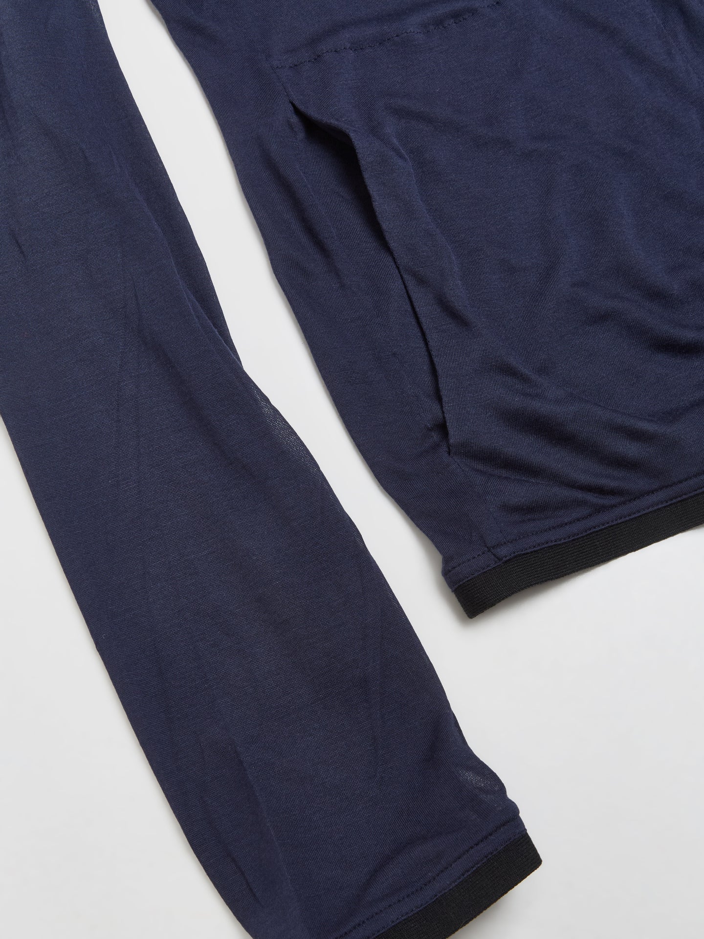Sidur Long Sleeve Half-Zip Top in Navy
