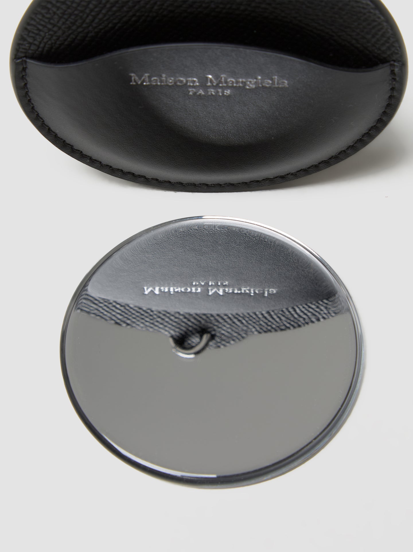 Mirror Key Chain in Black