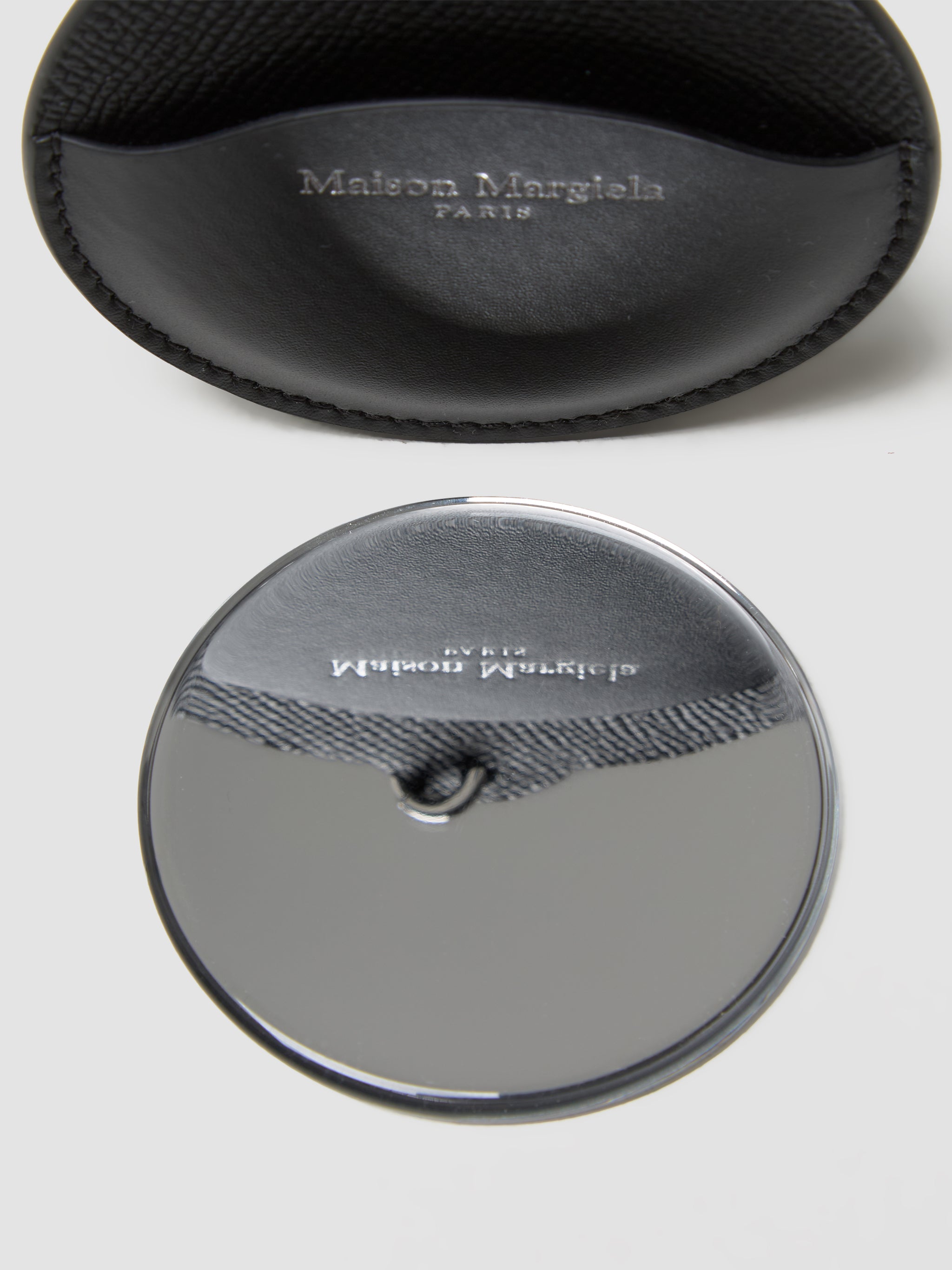 Mirror Key Chain in Black
