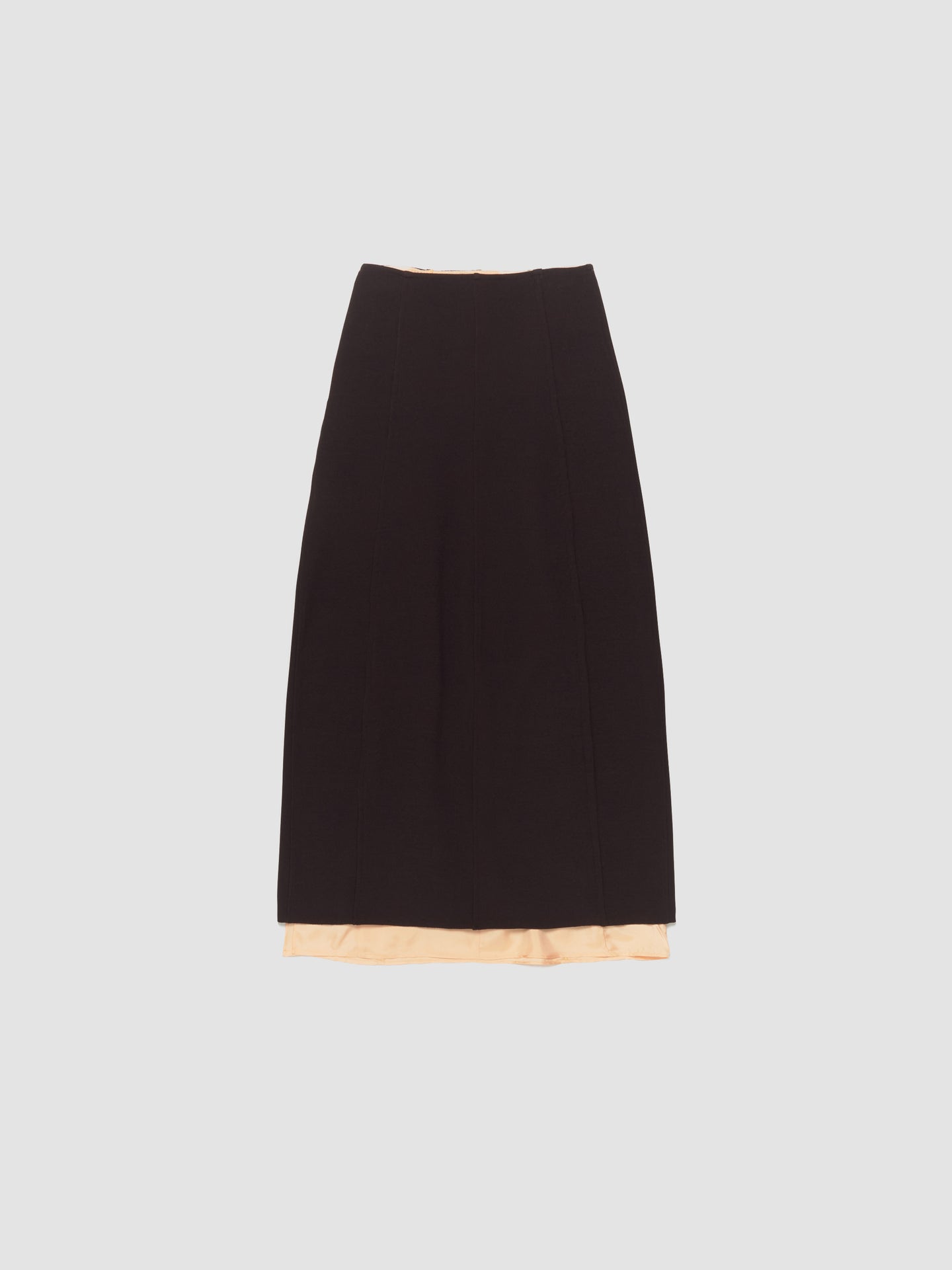 Midi Skirt in Chocolate Brown