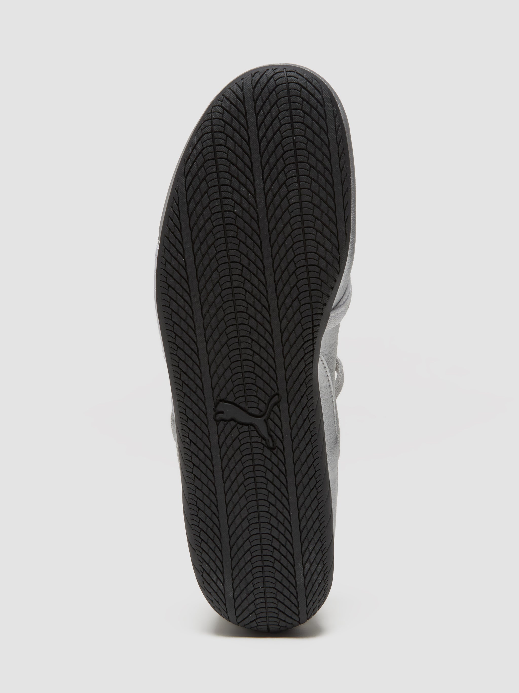 Speedcat Ballet Sneaker in Silver & White