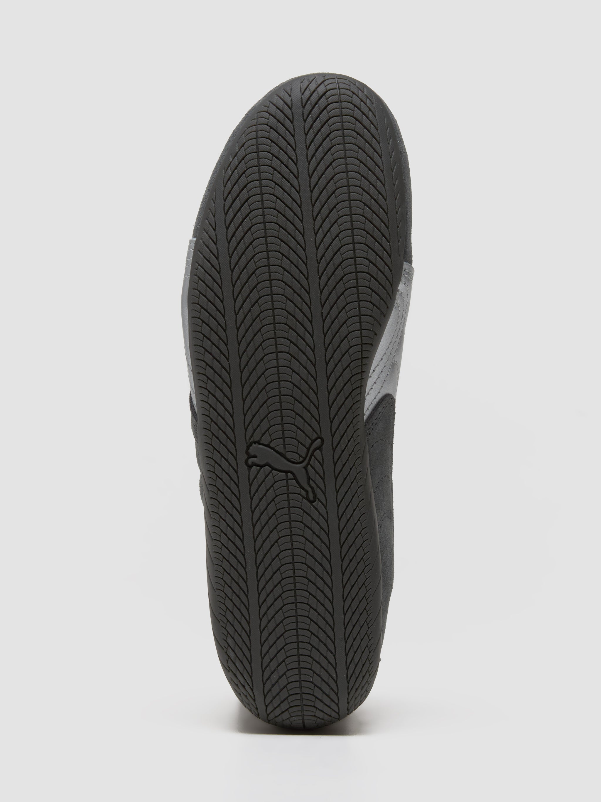 Speedcat Premium Sneaker in Shadow Gray & Metallic Silver