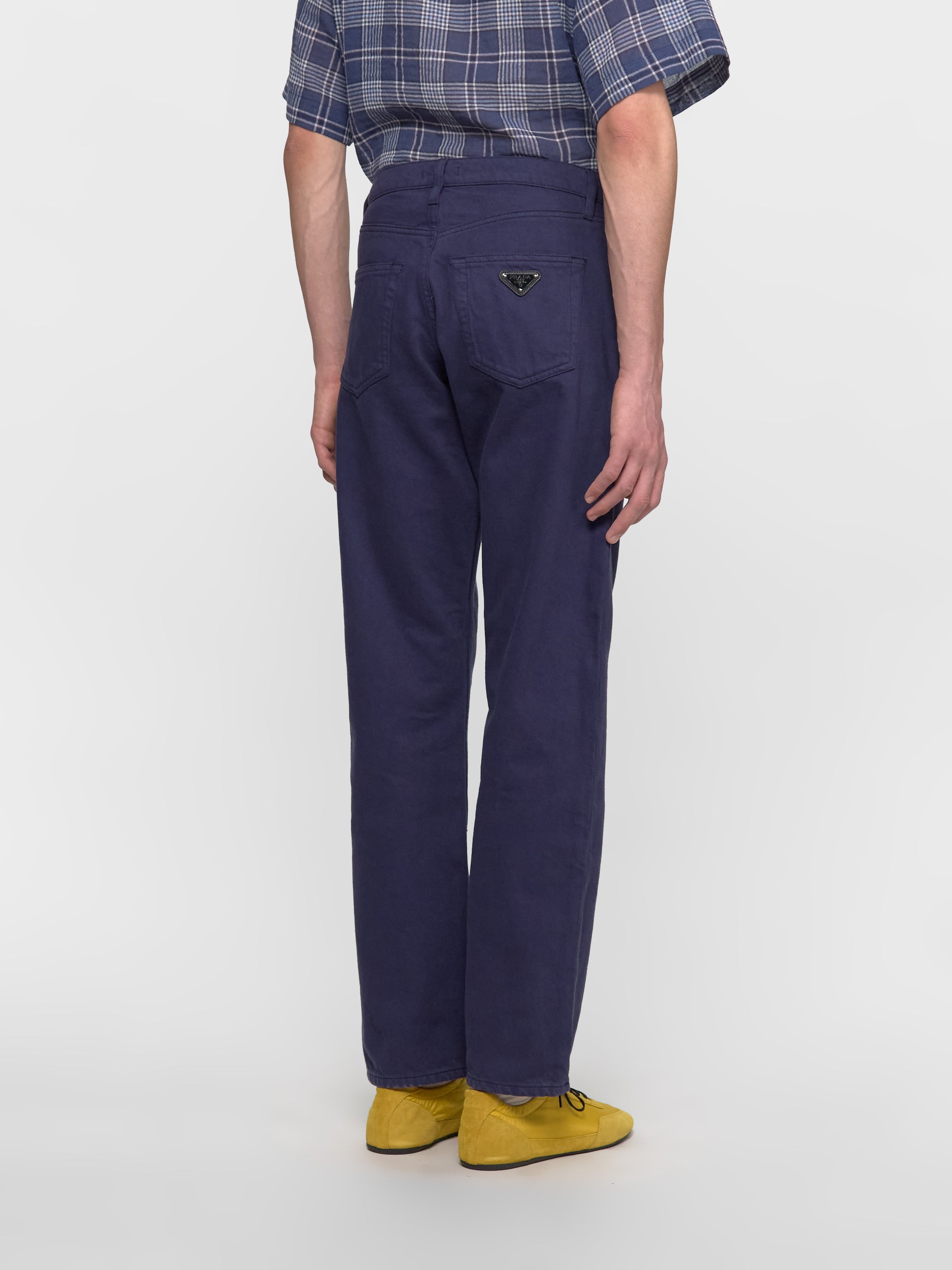 Old Denim Jeans in Royal Blue