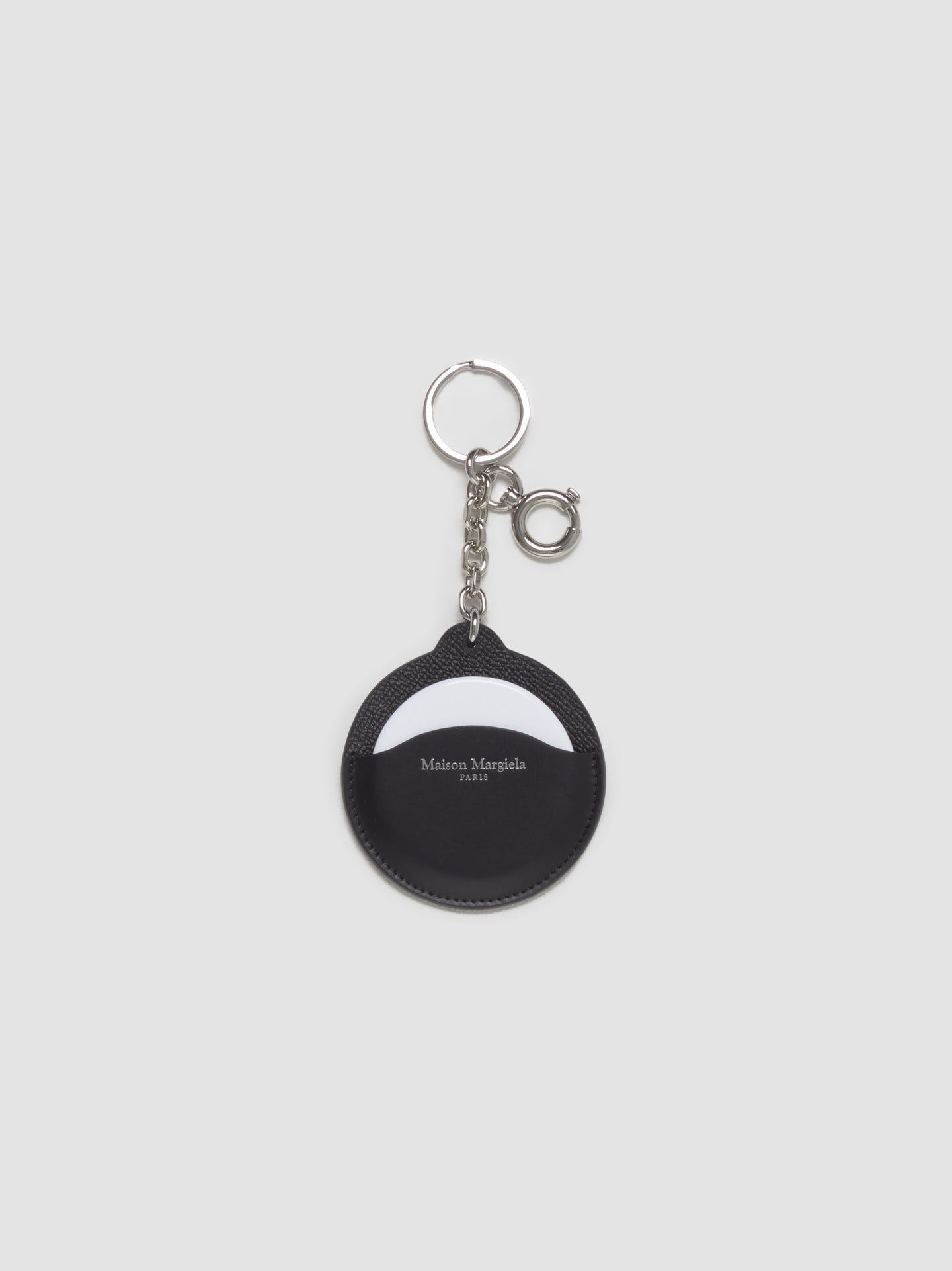 Mirror Key Chain in Black