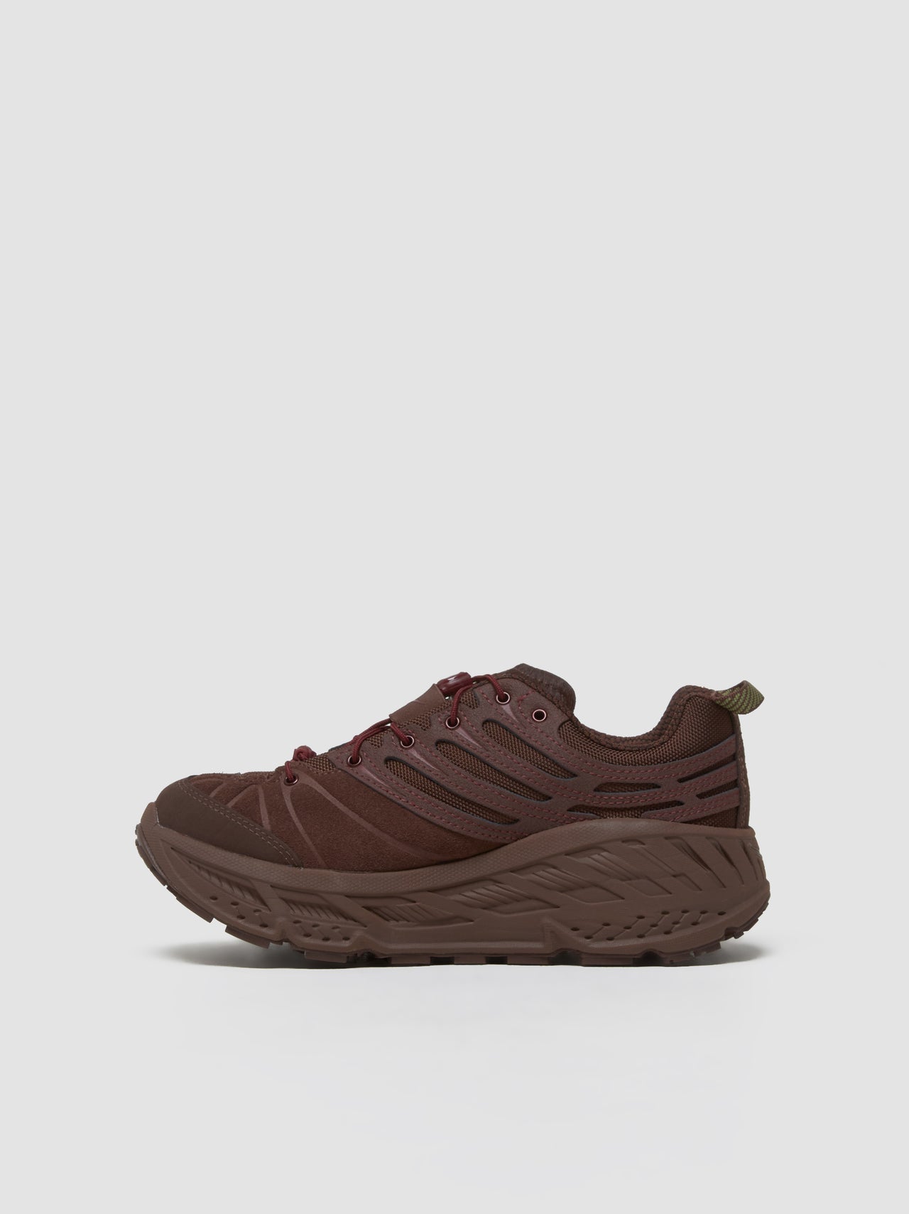 Stinson Evo OG TP Sneaker in Cold Brew & Varsity Burgundy