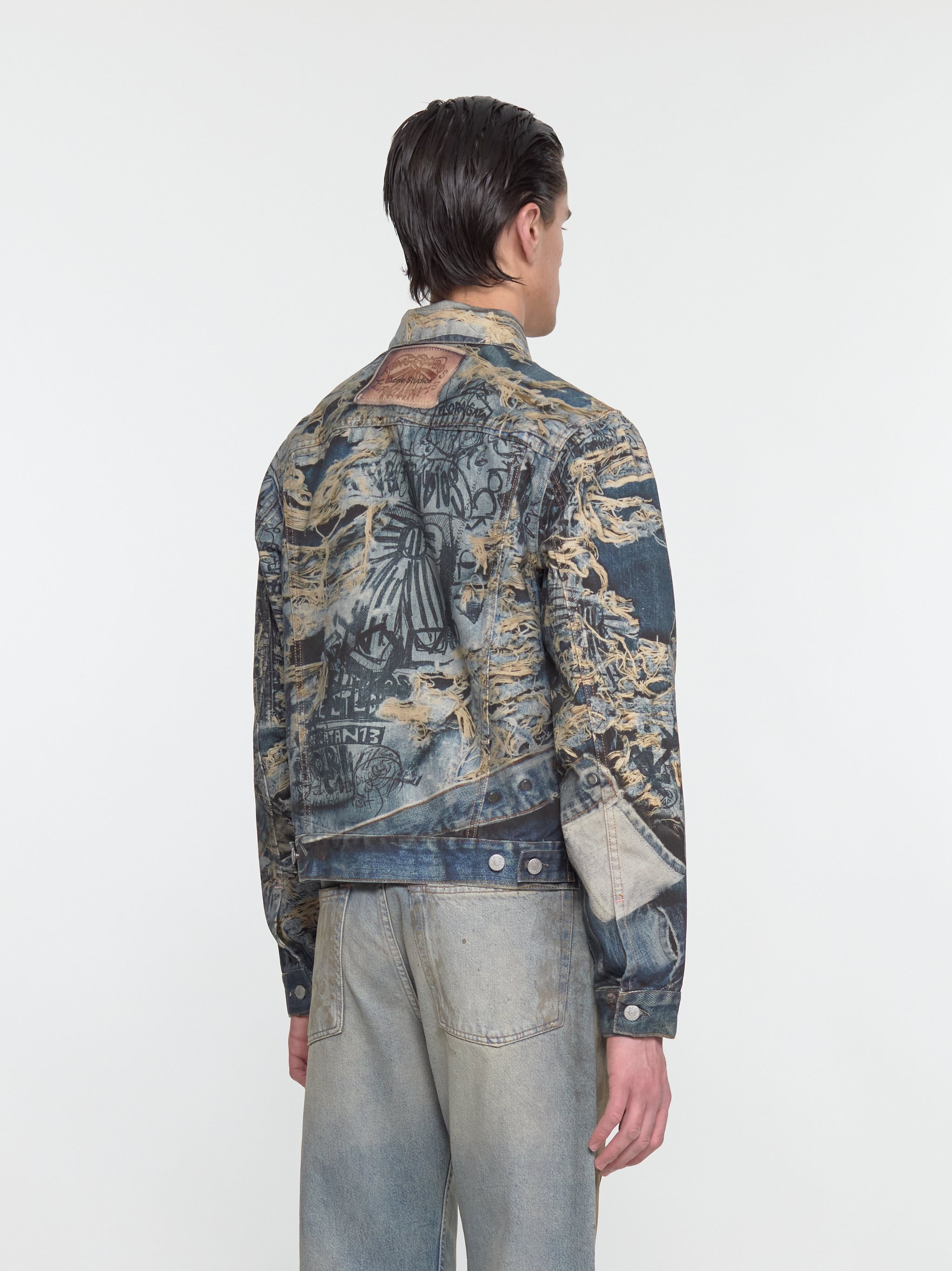 Denim Jacket in Mid Blue