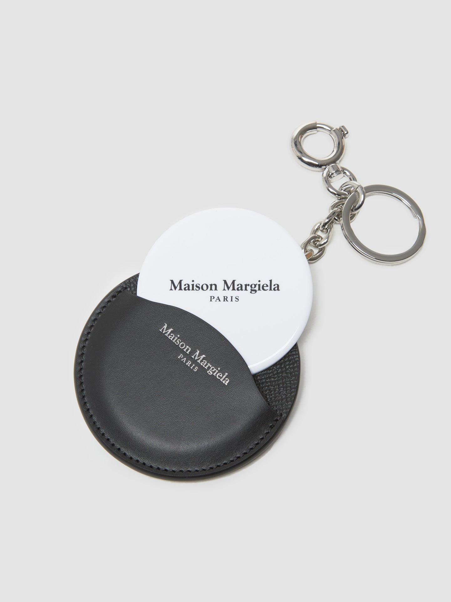 Mirror Key Chain in Black