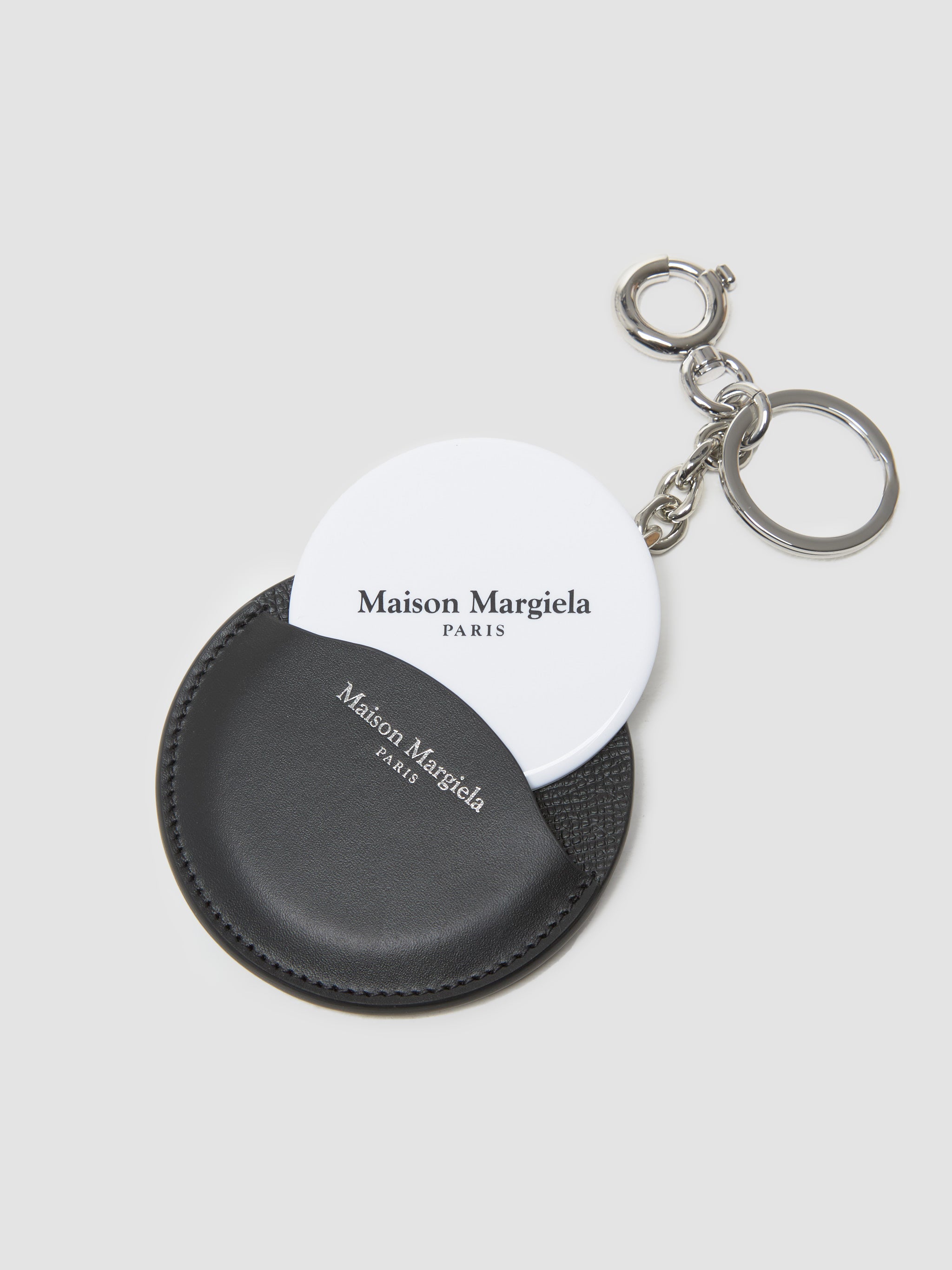 Mirror Key Chain in Black