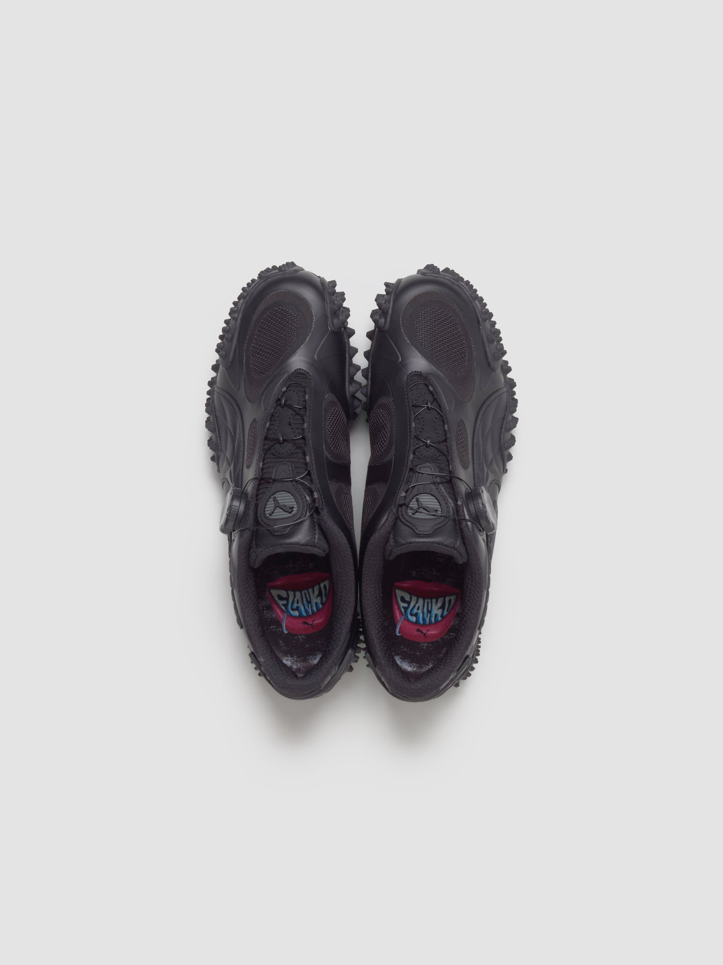 x A$AP ROCKY Mostro Disccords Sneaker in Black & Shadow Gray