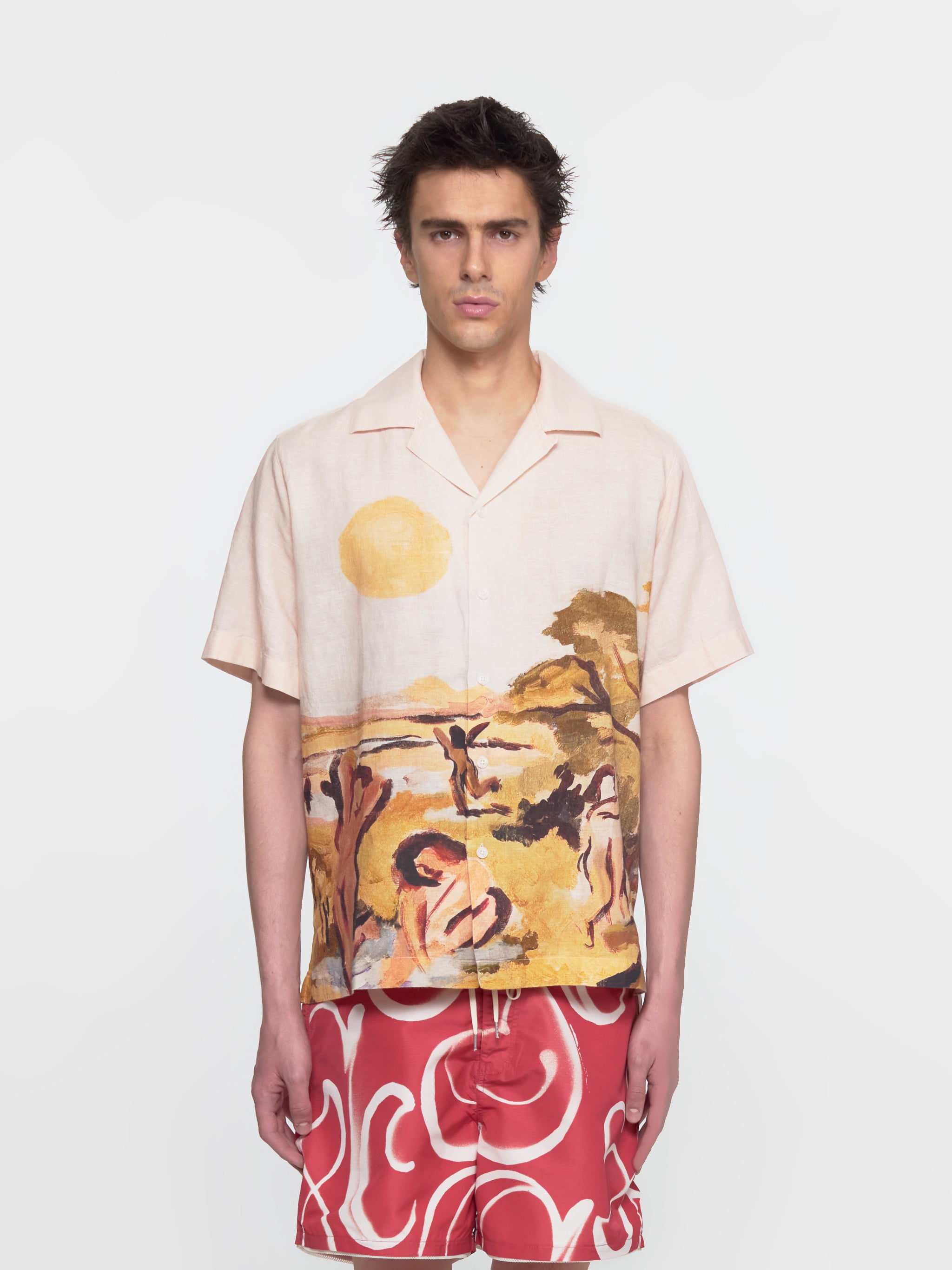 Erotic Sunset Shirt in Crème