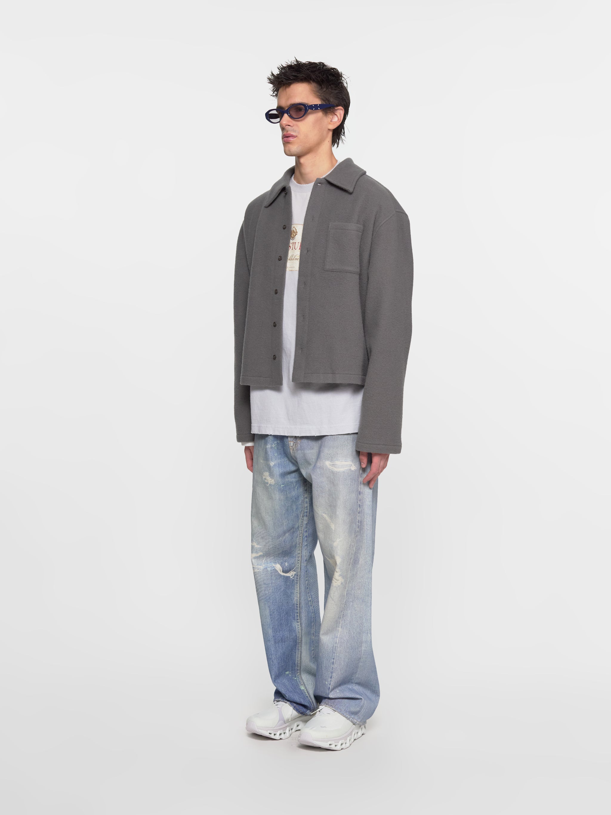 Fleece Shirt in Castlerock