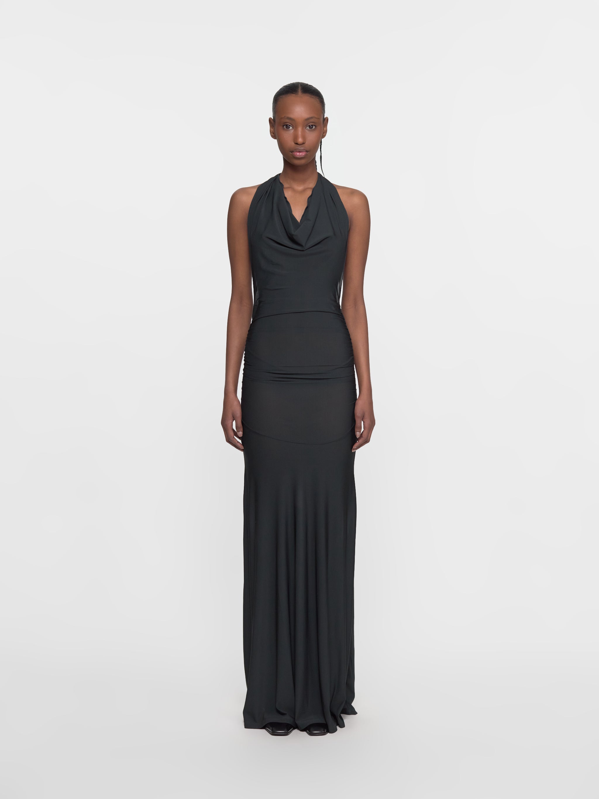 Jay Dress in Dark Green