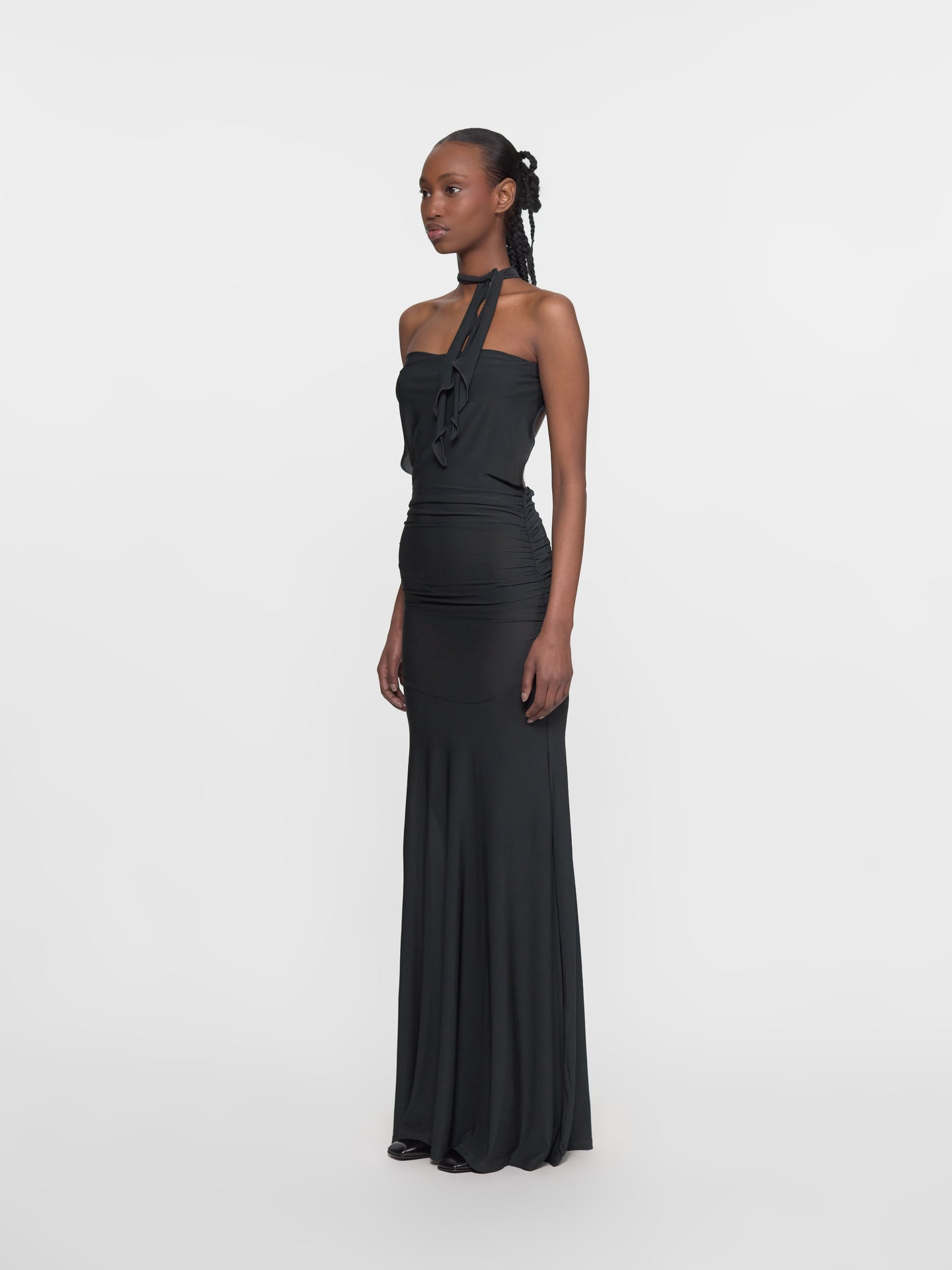 Jay Dress in Dark Green