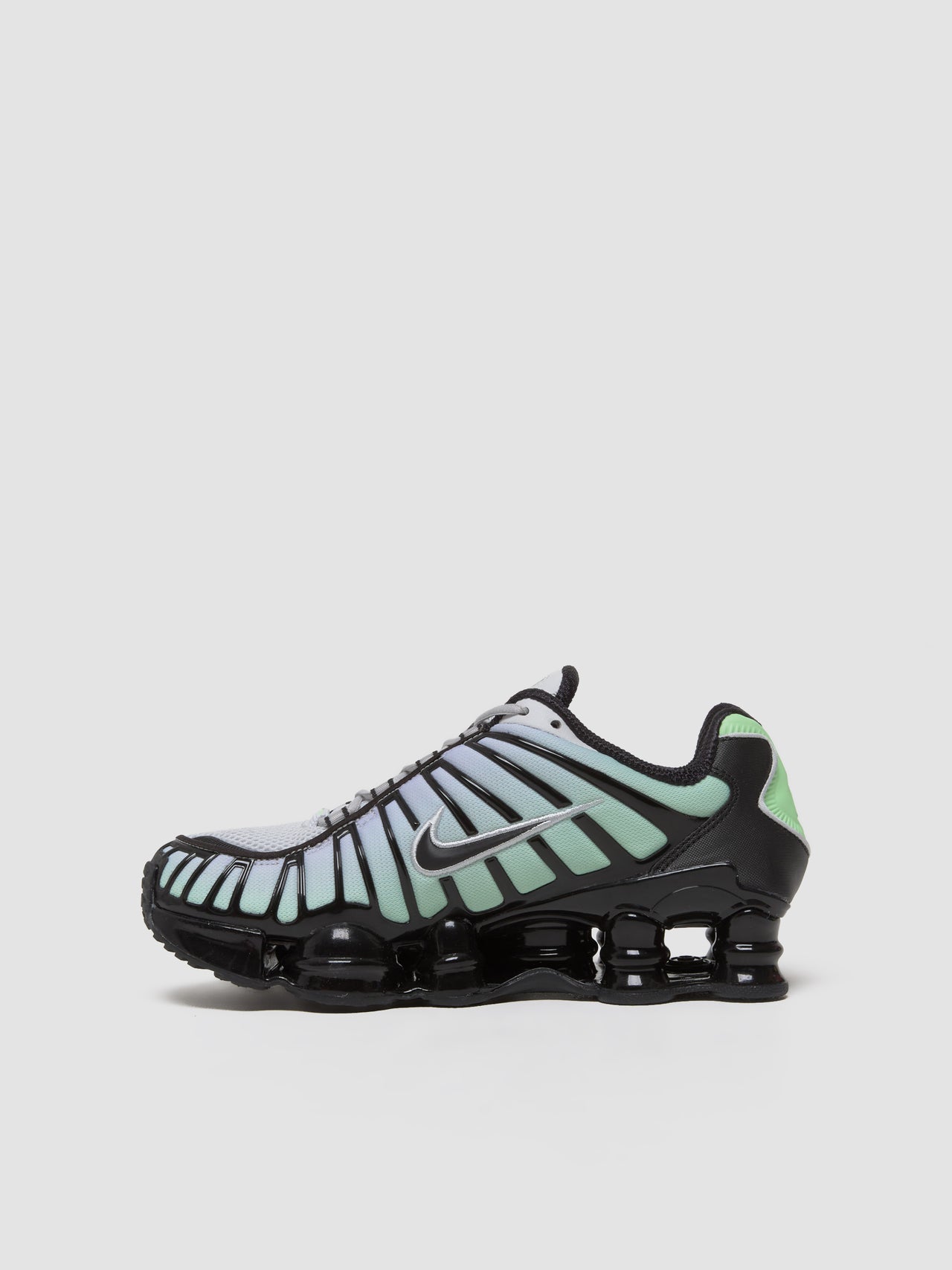 Shox TL Sneaker in Vapor Green & Black