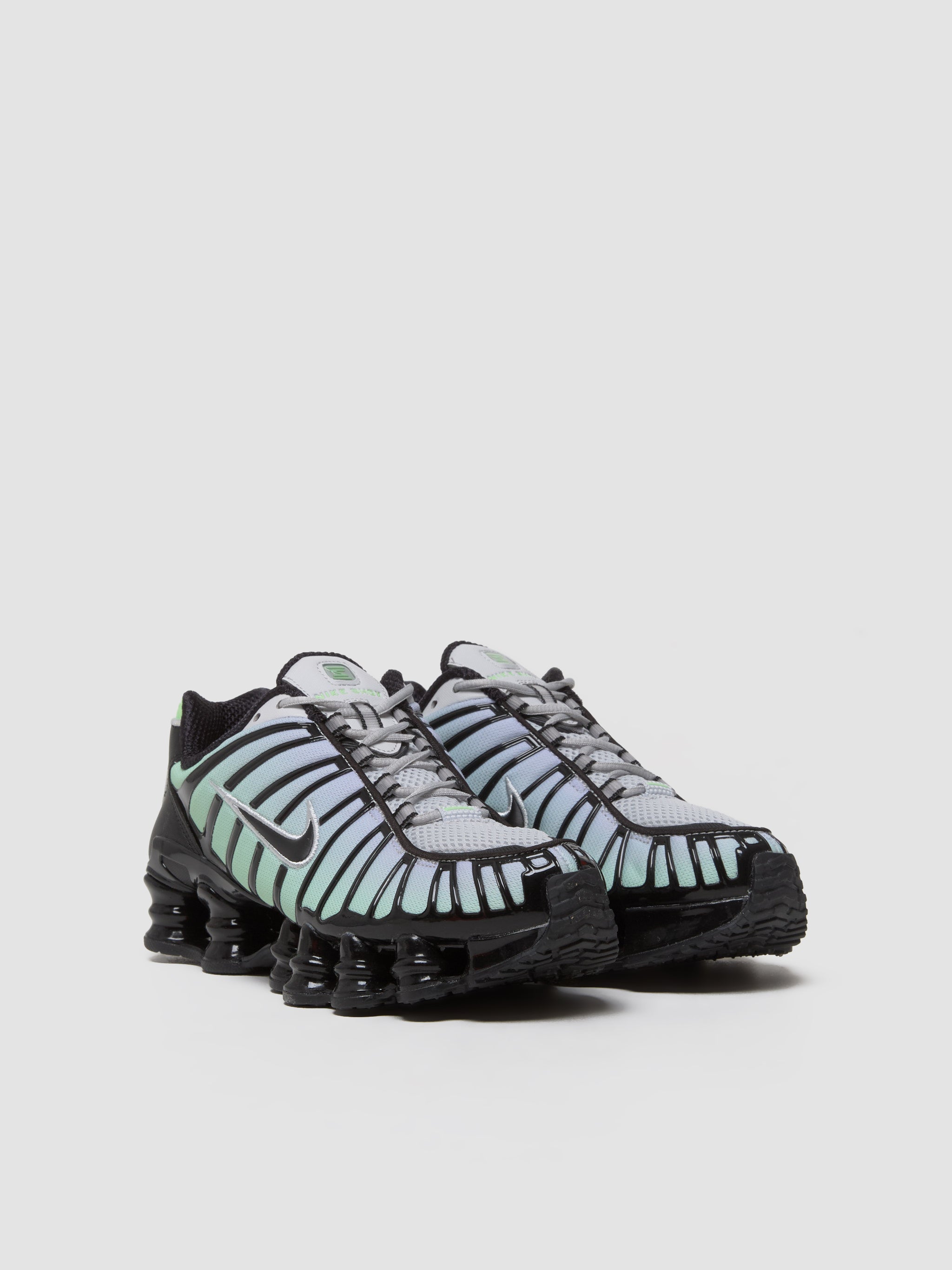 Shox TL Sneaker in Vapor Green & Black