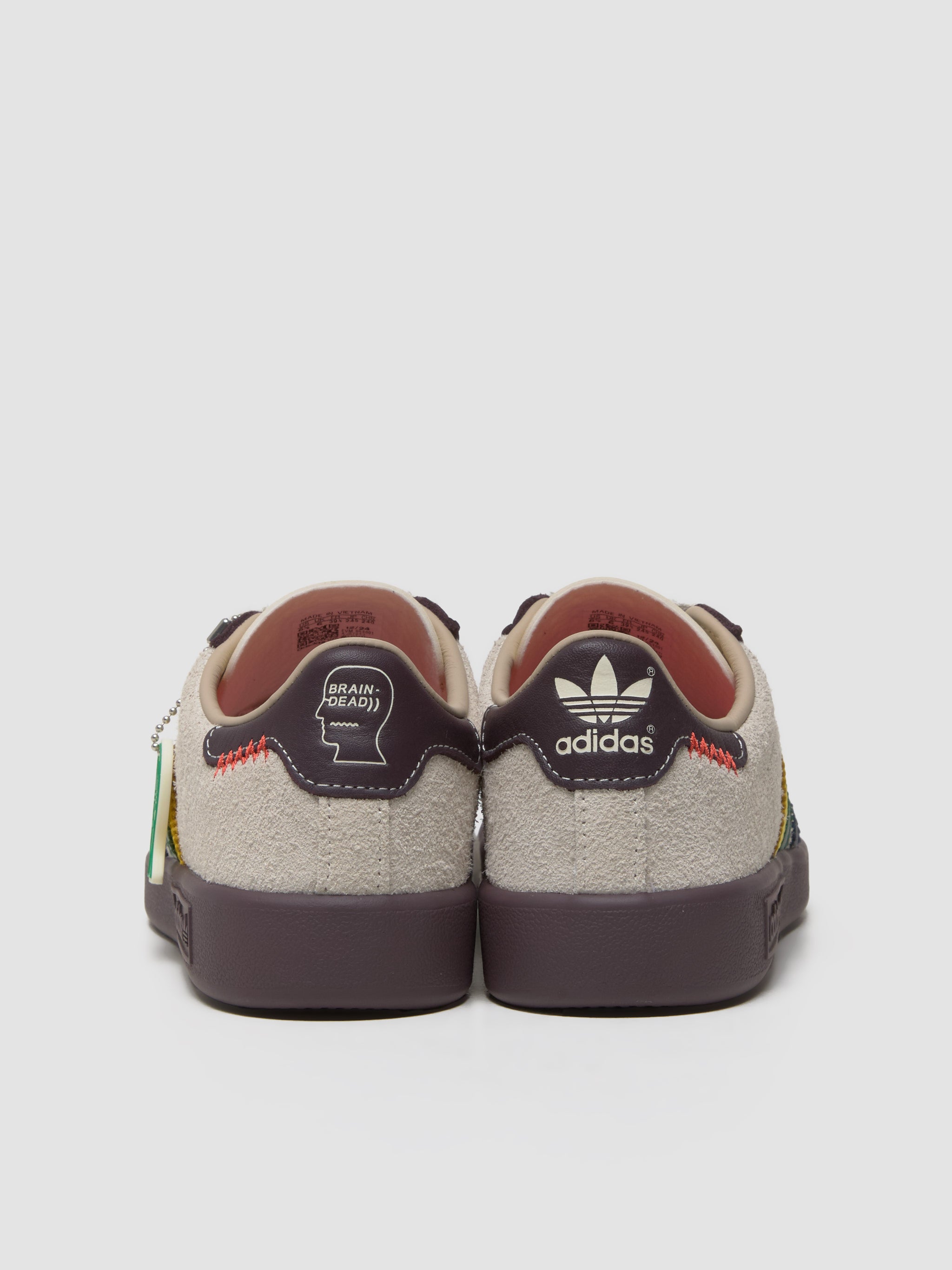 x Brain Dead Forest Hills Sneaker in Cream White & Pantone