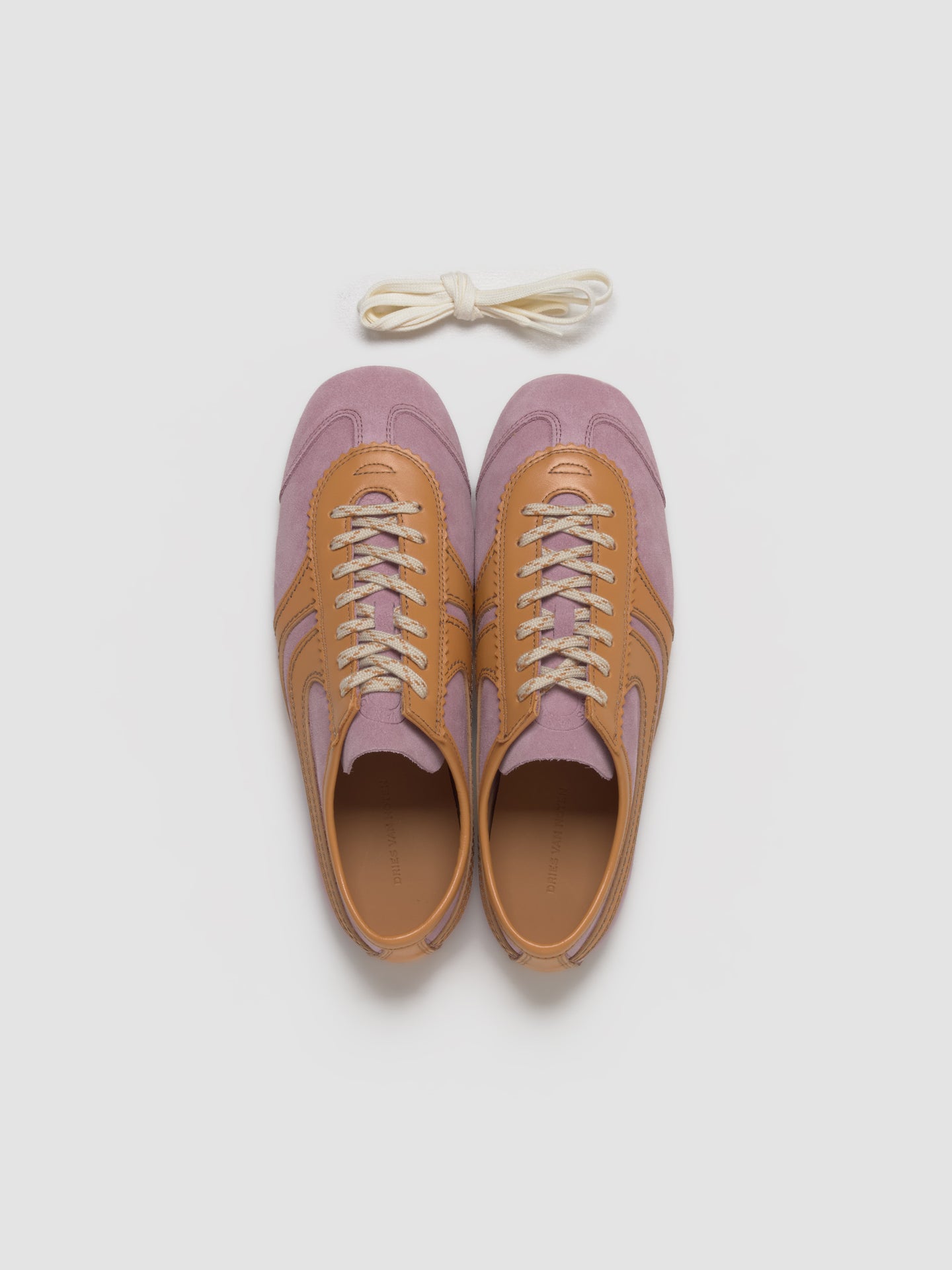 Women's Suede Sneaker in Blush