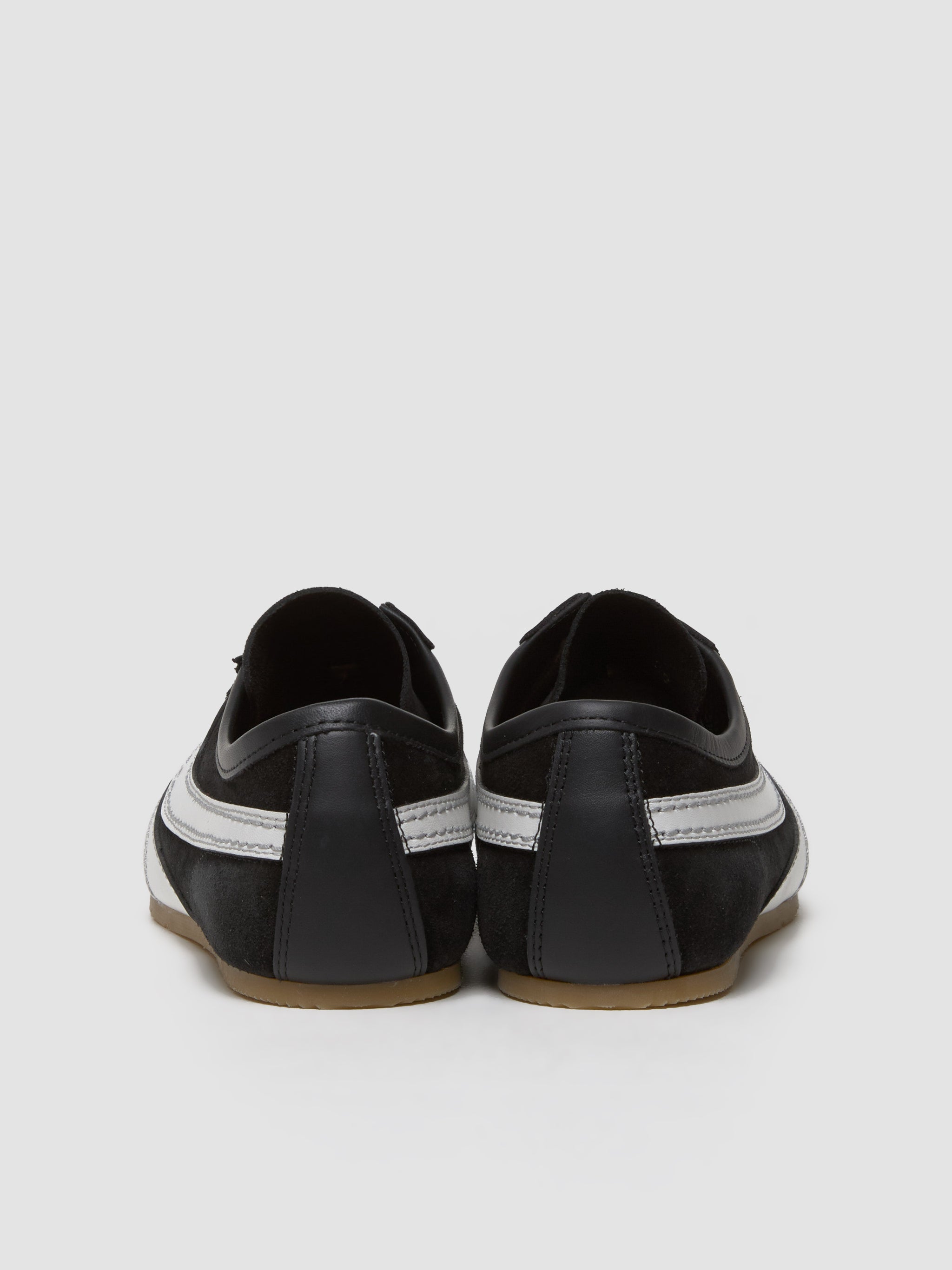 Women's Suede Sneaker in Black