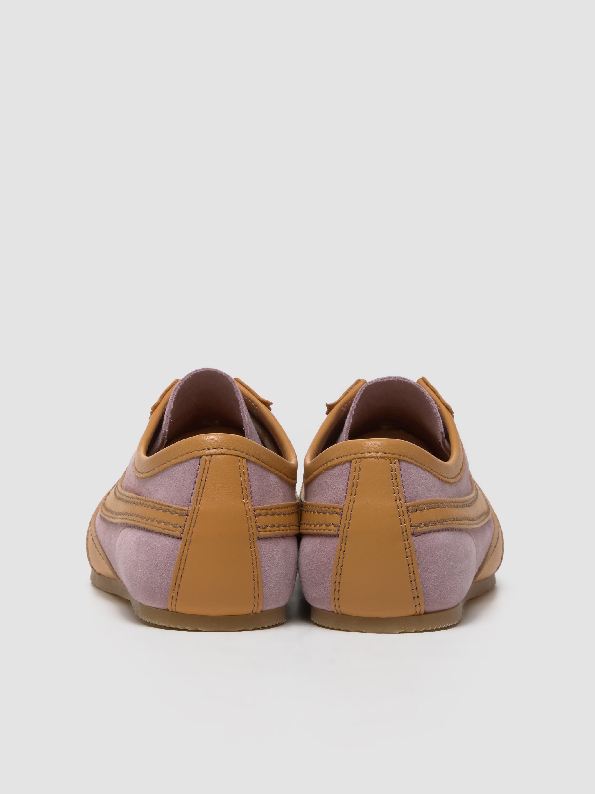 Women's Suede Sneaker in Blush