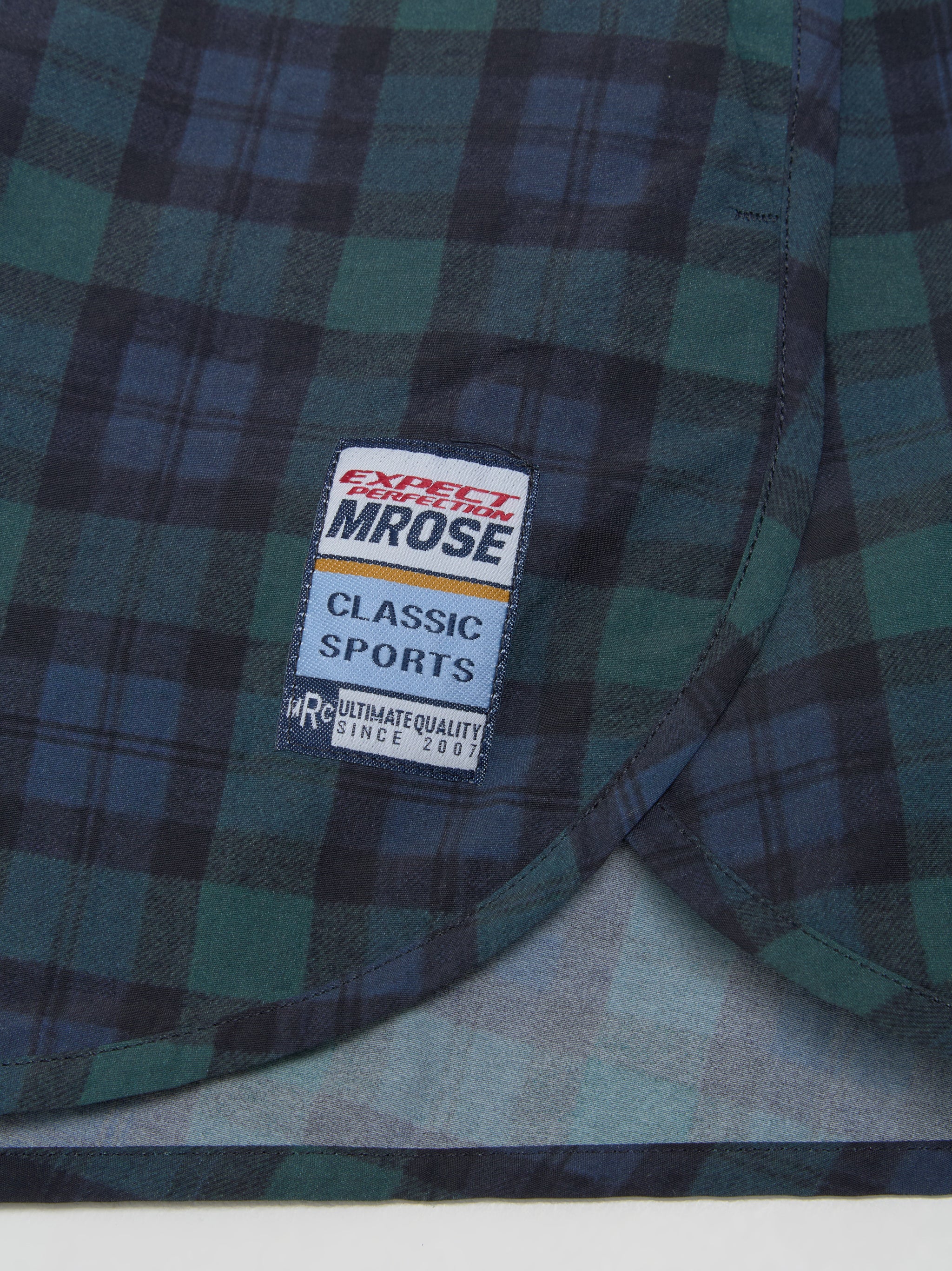 Tailored Gym Shorts in Black