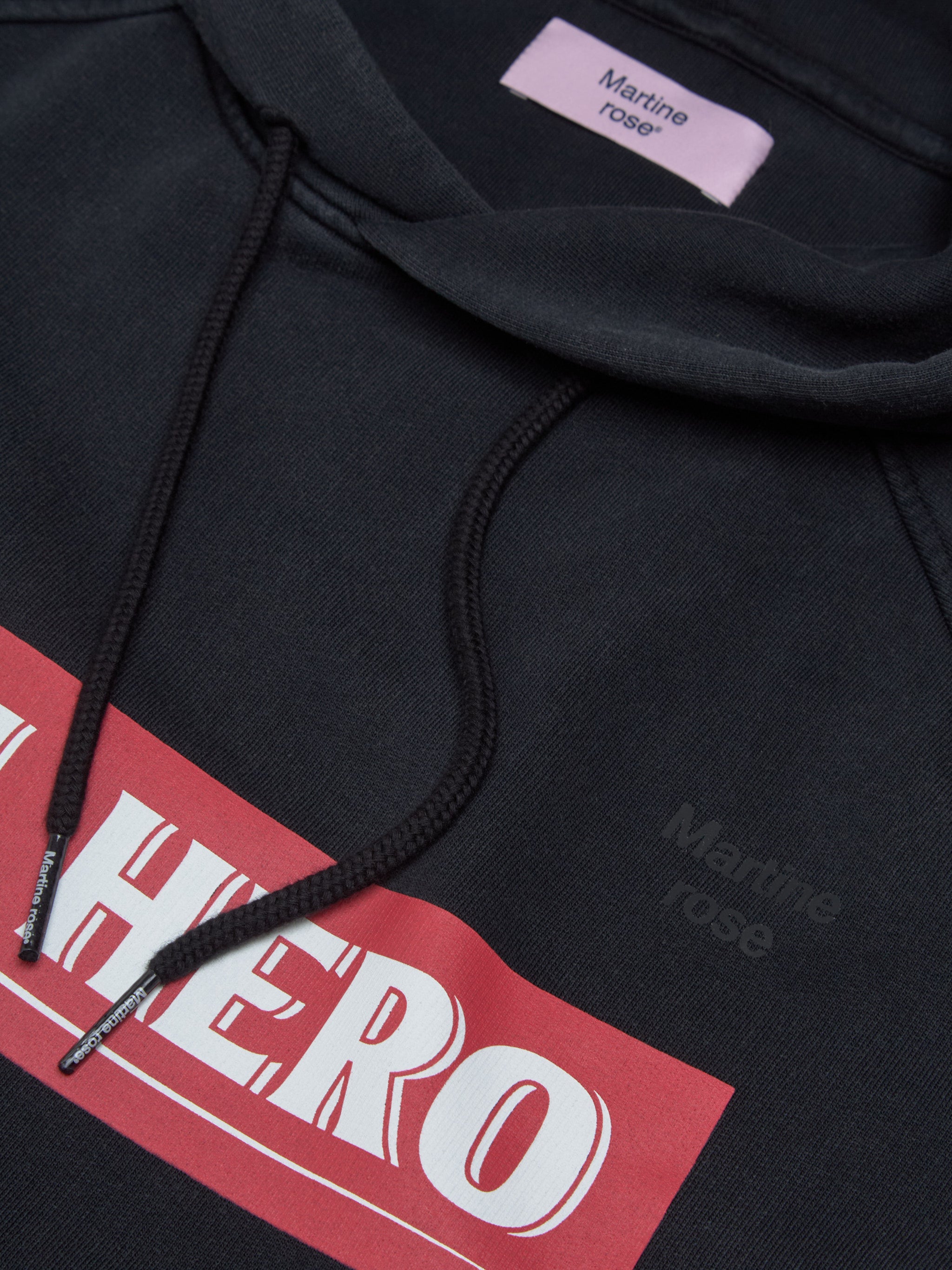 Raglan Hoodie in Black
