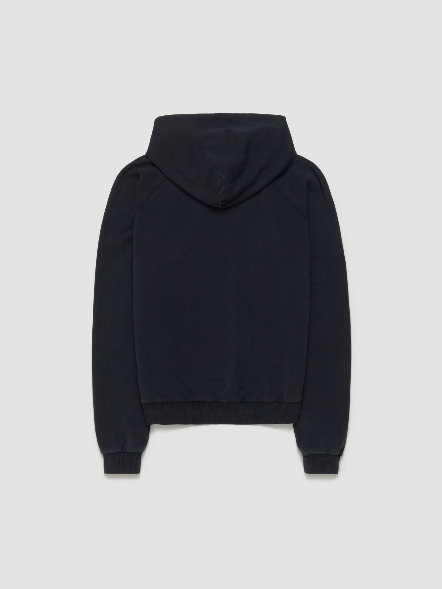 Raglan Hoodie in Black