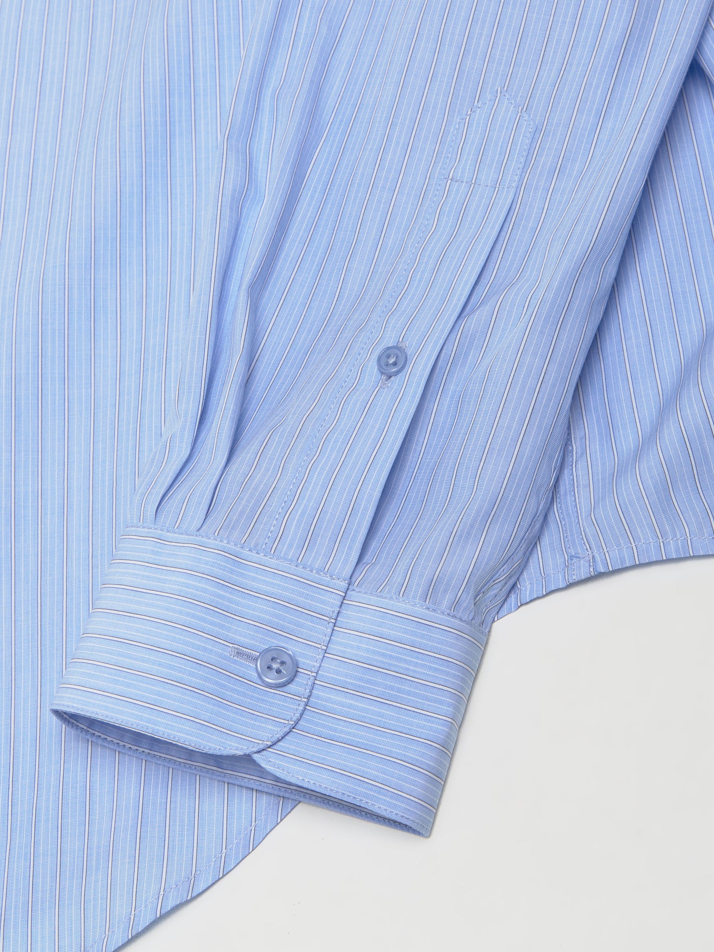 Classic Shirt in Blue & White Stripe